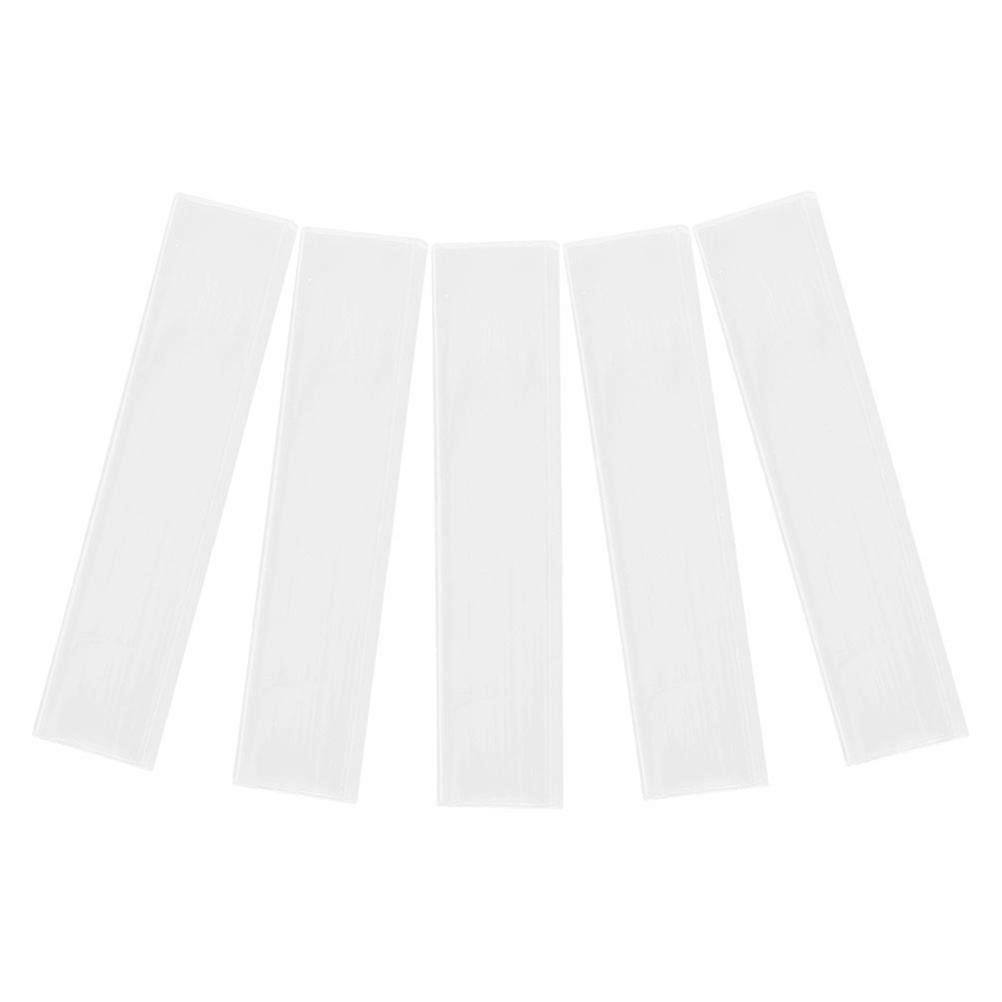 Thermal Resin Strips Multi-Use Crafts Resin Strips DIY Projects Transparent Texture 5Pcs