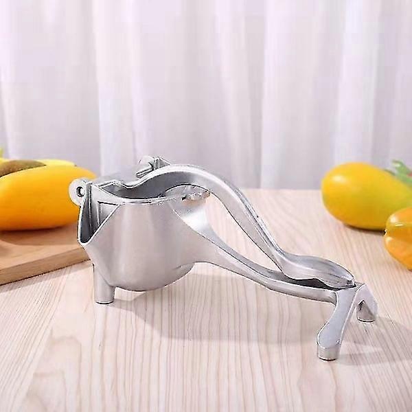 Manual Aluminum Citrus Juicer - Easy to Use, Durable Lemon Squeezer.
