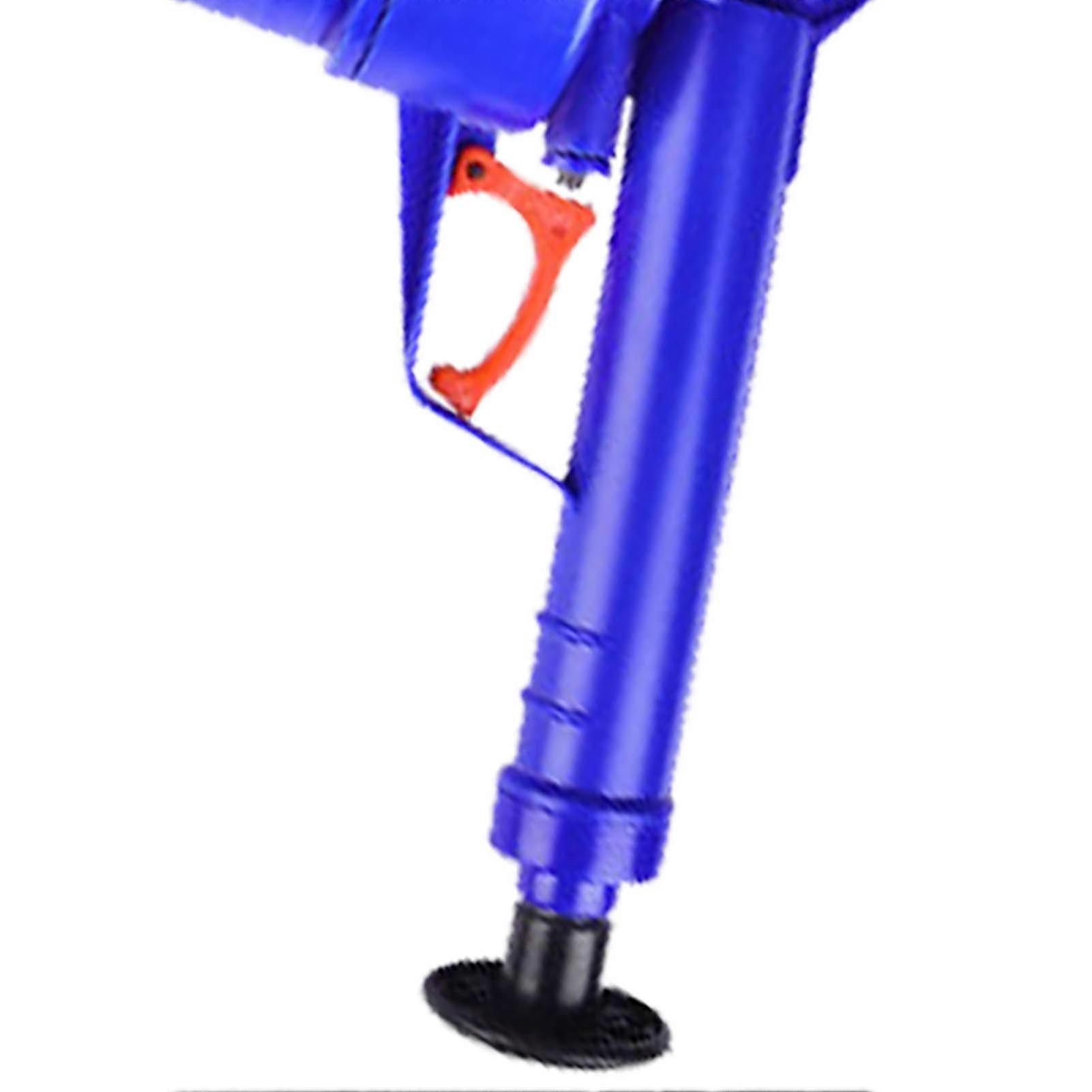 Drain Blaster Pipe Toilet Plunger Drain Clog Remover Tool for Sink Bathtub Kitchen Dark Blue 
