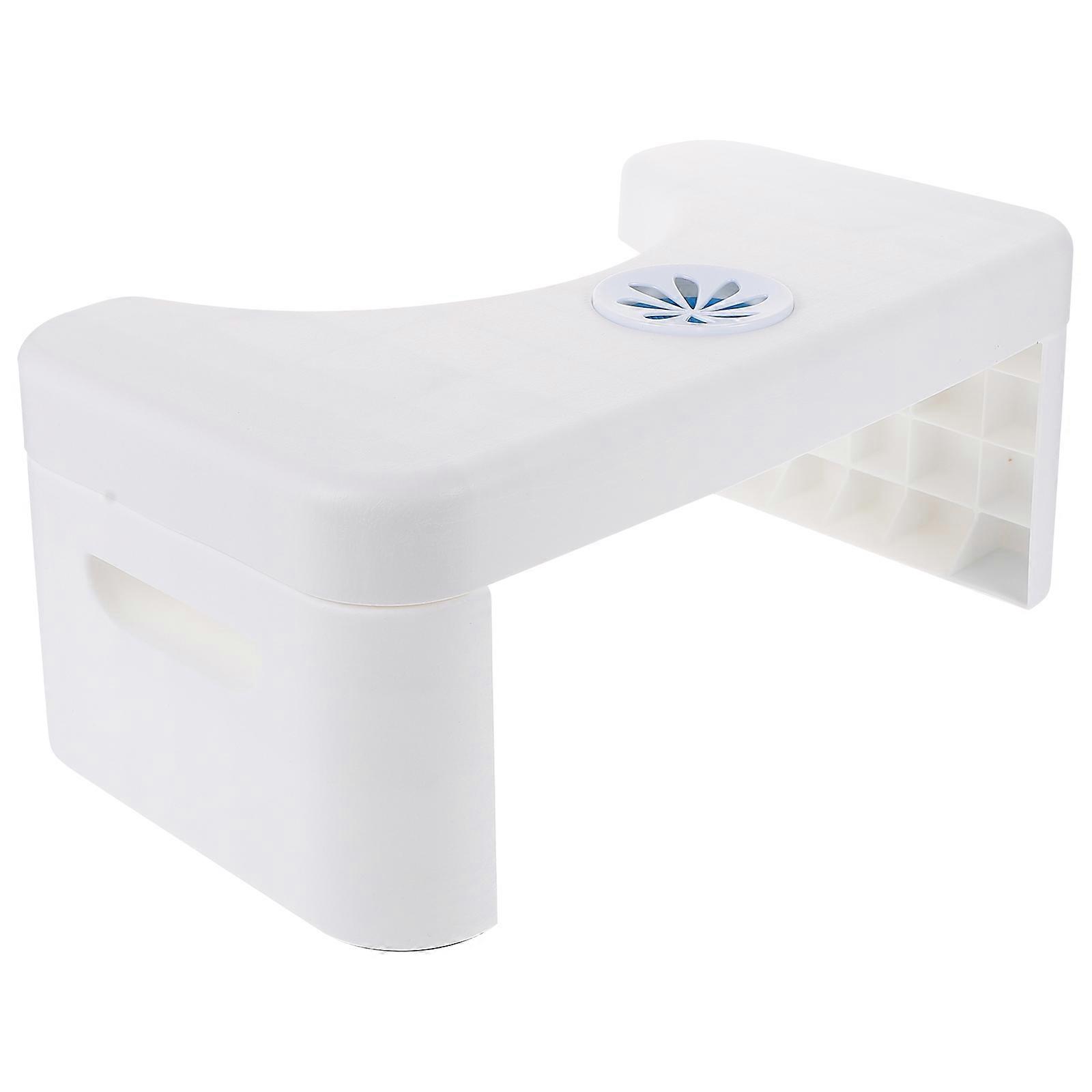 Bathroom Stool For Toddlers Foldable Toilet Step Stool For Children White Thick Material 1Set