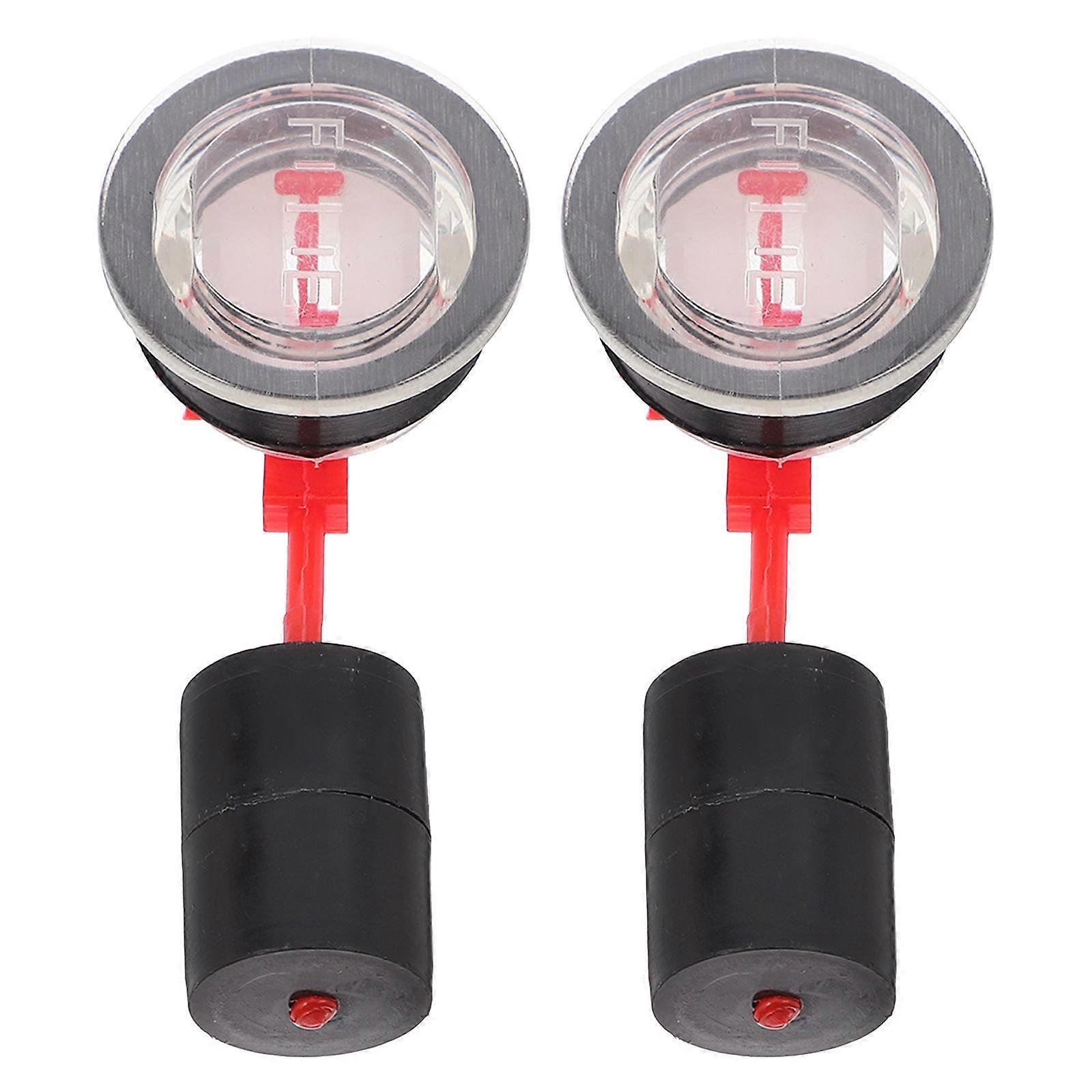 2pcs Generator Fuel Gauge Level Indicator Replacement Automotive Monitor for Generator Tank Accessory for Precise Measurement