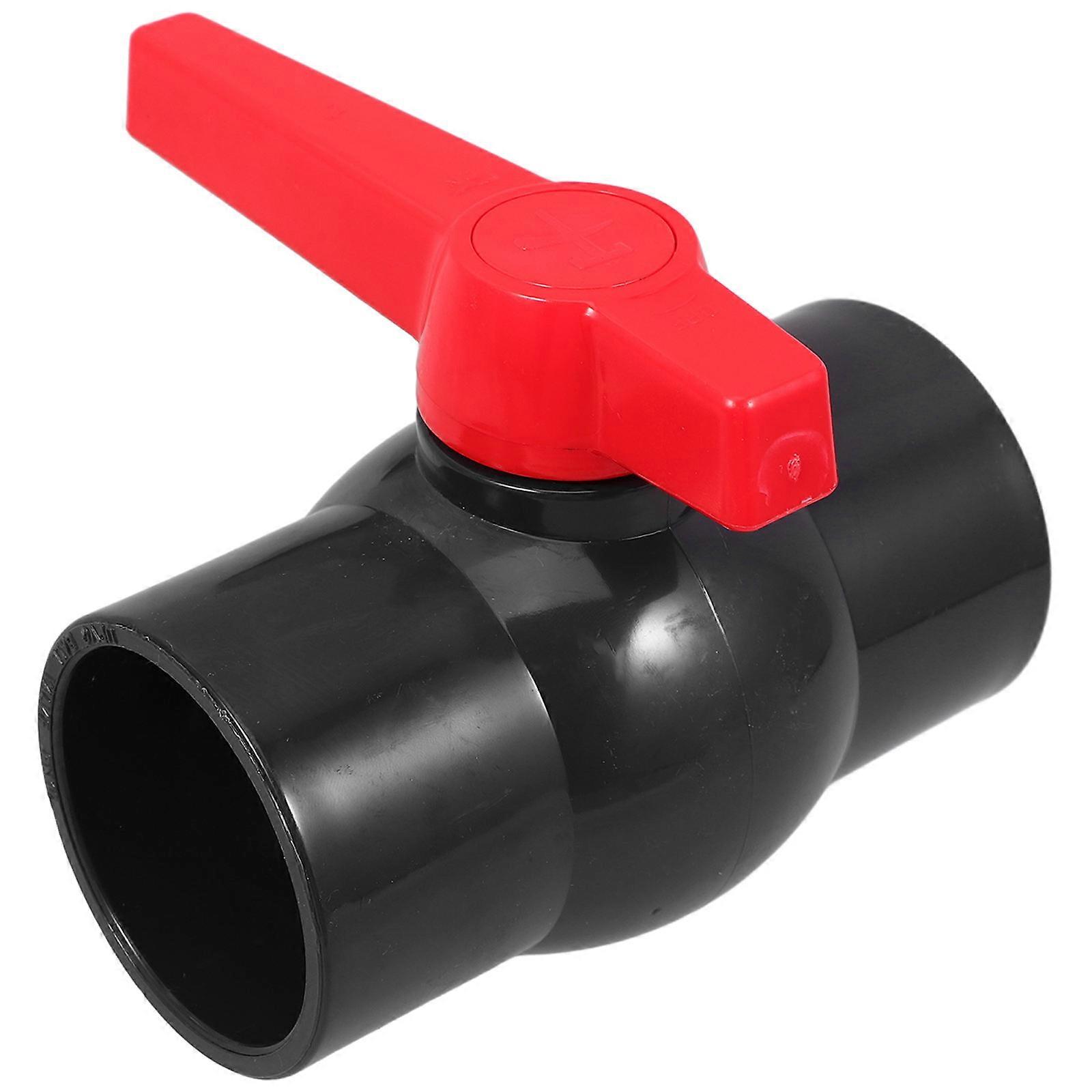 PVC Water Pipe Fittings for Home Use Multi Durable Ball Valve Easy Installation Inline Design 1.5 inch