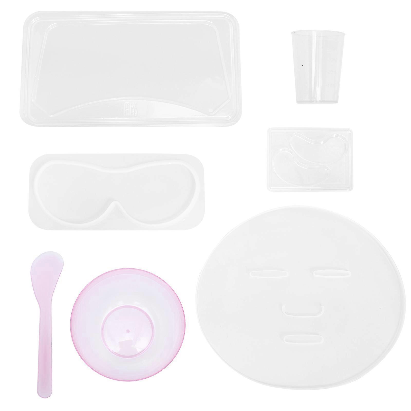 Creative Mask Mold 1Set DIY Mask Mold for Women Salon Use PVC Reusable Durable Material
