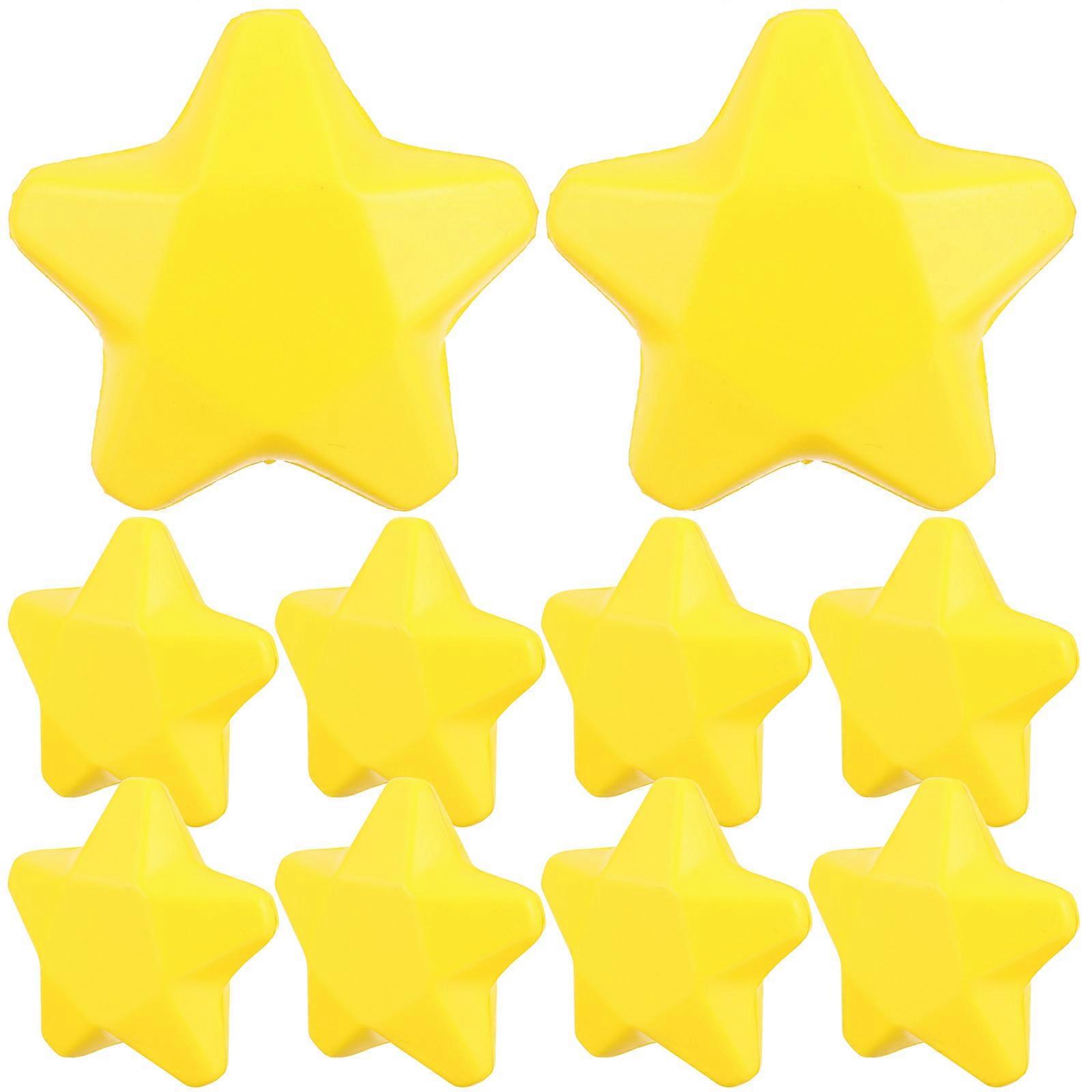 Hand Exercisers For Strength Stress Relief Activities By Rehabilitation Users 10Pcs Flexible PU