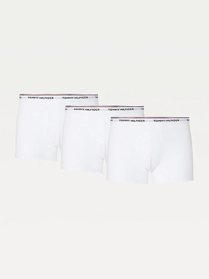 Tommy Hilfiger 3 Pack Low Rise Trunks (wit)