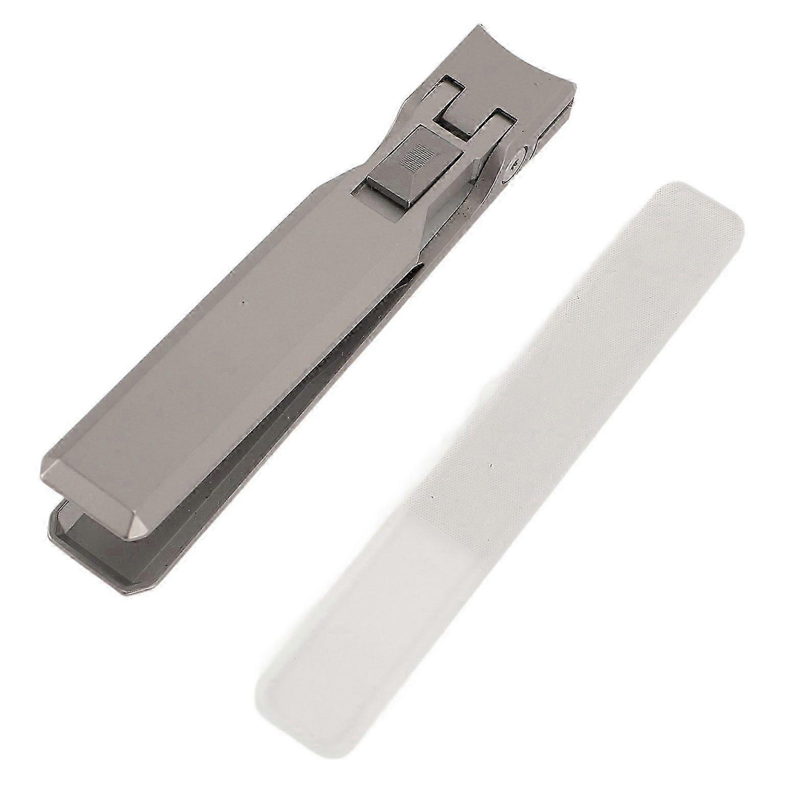 Large Nail Clipper Set: Fingernail and Toenail Cutter