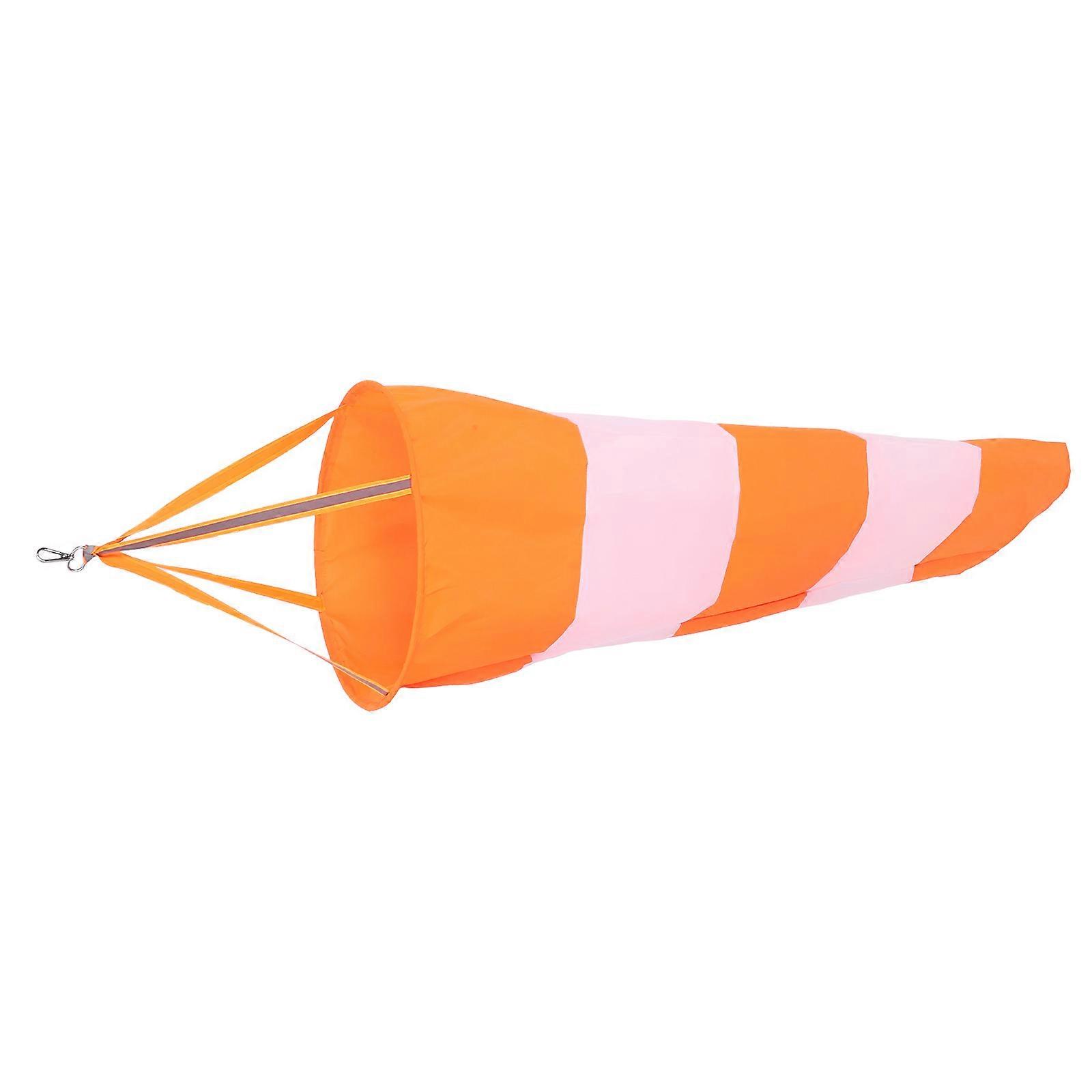 Outdoor Wind Direction Cone-Shaped Windsock For Yard Use Featuring Bright Colors 1Pcs