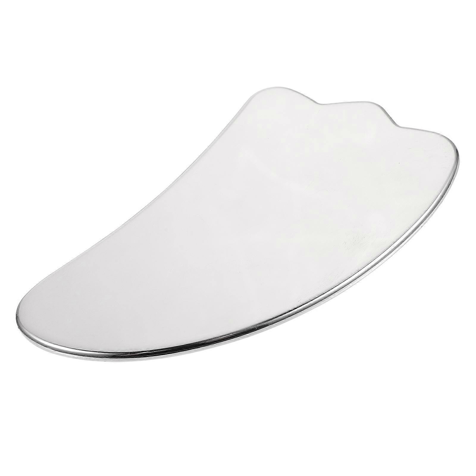 Here's a polished and professional product description based on your input:
**1pc Stainless Steel Facial Gua Sha Massager Tool – Durable &