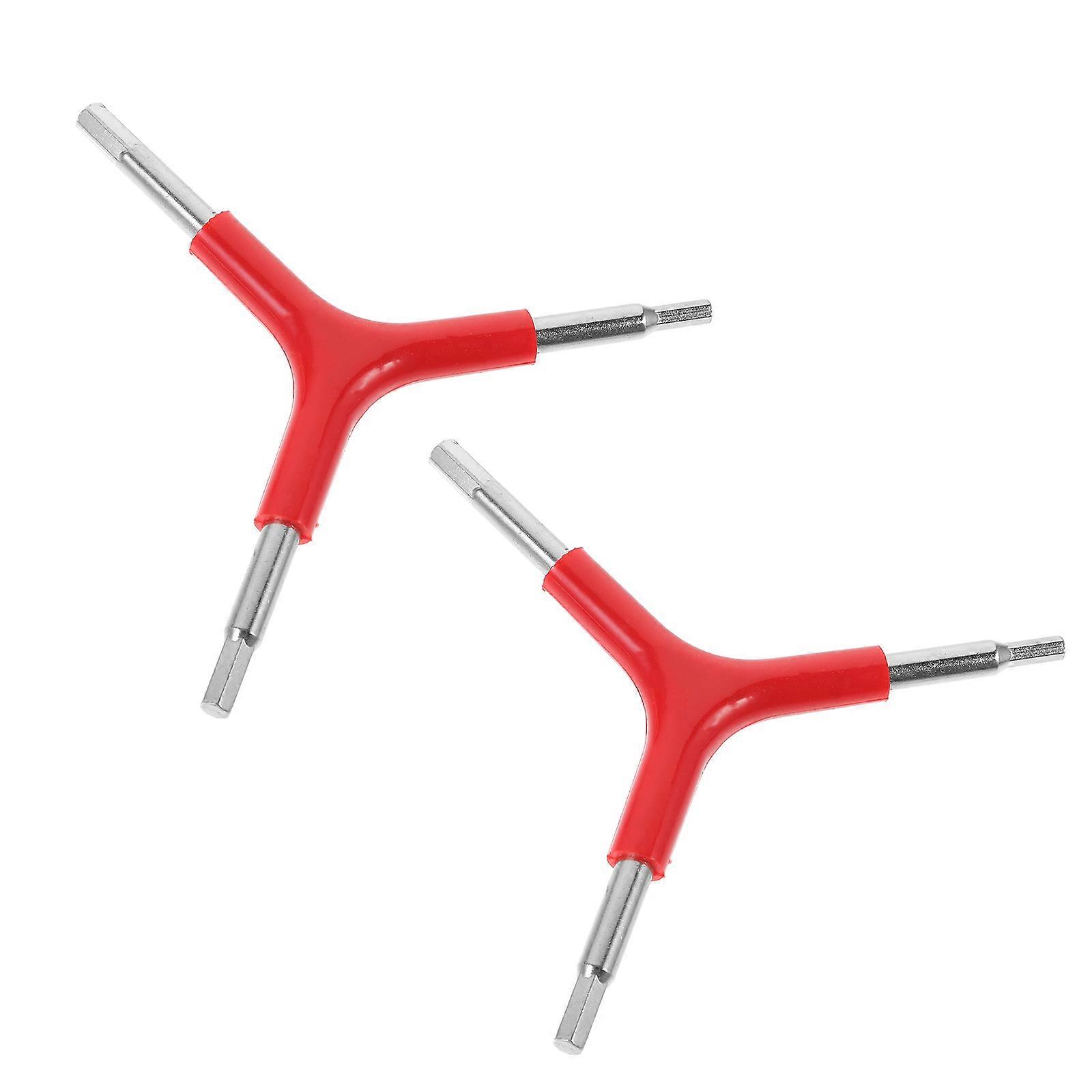 2pcs Y διαμορφωμένο ανθεκτικό εργαλείο κλειδιών ποδηλάτων για την επισκευή ποδηλάτων απαραίτητο για τη συντήρηση ορεινής ποδηλασίας και ποδηλασίας