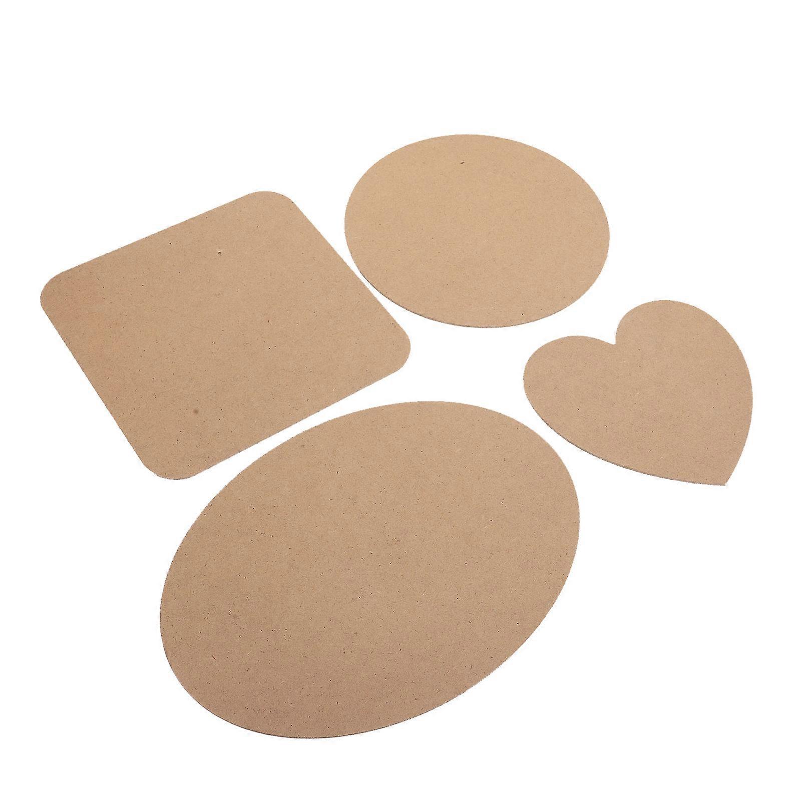 Clay Modeling Tools Set 4Pcs For Artists DIY Projects Simple Design 26X19Cm Premium Wooden Material