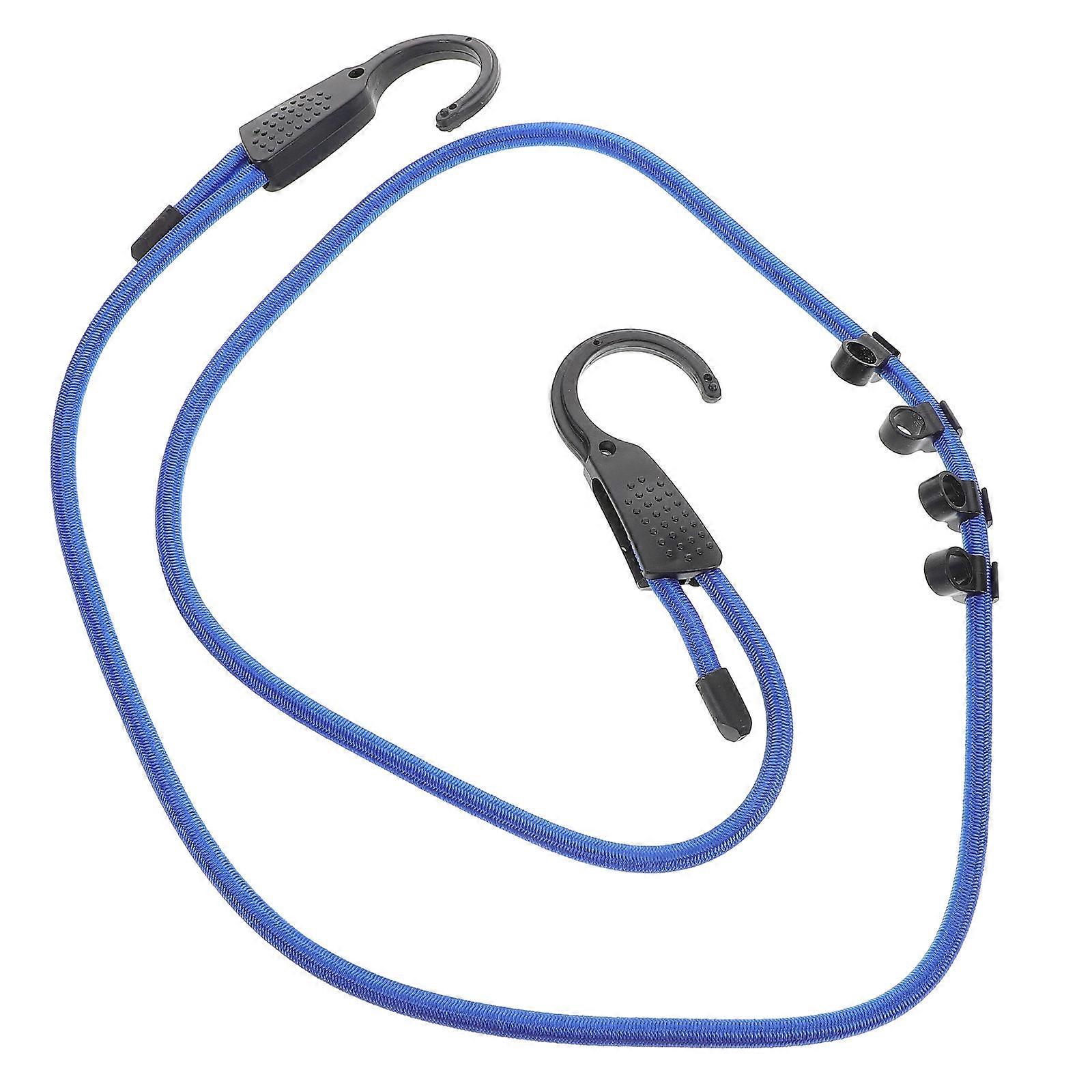 Adjustable Heavy Duty Bungee Cords with Hooks – Extendable Elastic Straps for Car, Clothesline, Luggage, Camping, and Travel Use