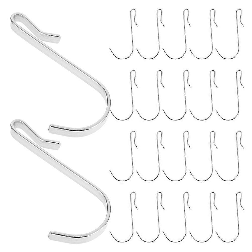 Stainless Steel J Shaped Utility Hooks for Kitchen, Bathroom, Office, and Closet Organization – Heavy Duty, Secure, and Stylish Hanging Solution