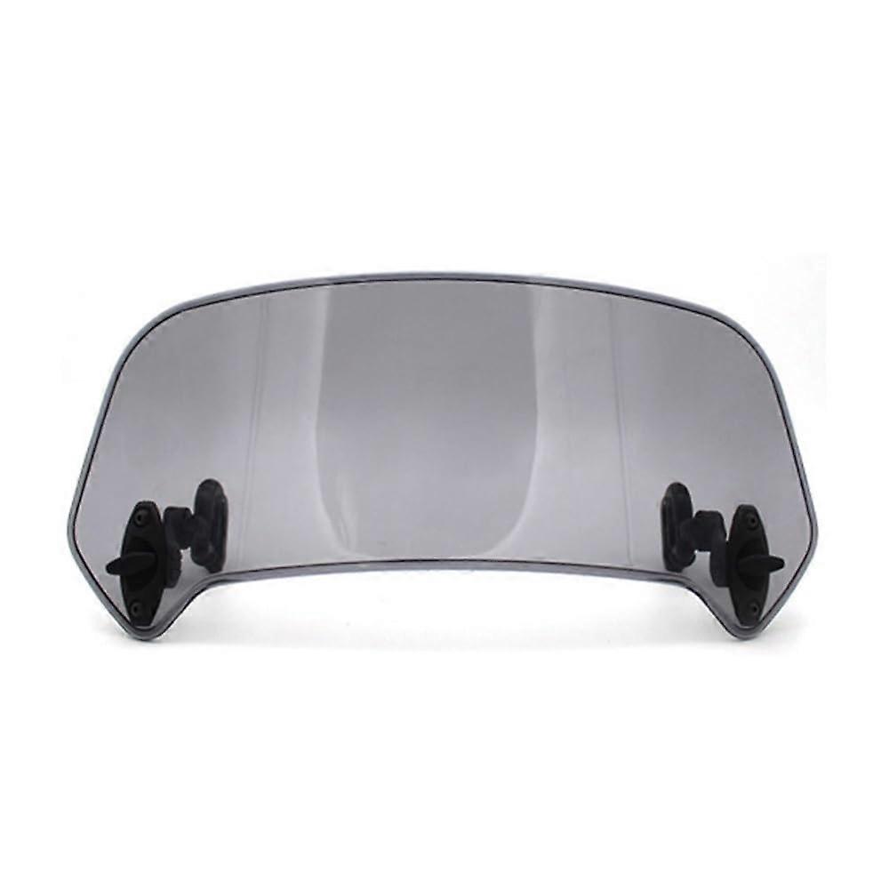 Motorcycle WindScreen for Yamaha TMAX 500, 530, 560 - Adjustable Universal Windshield Spoiler Deflector, Large Size