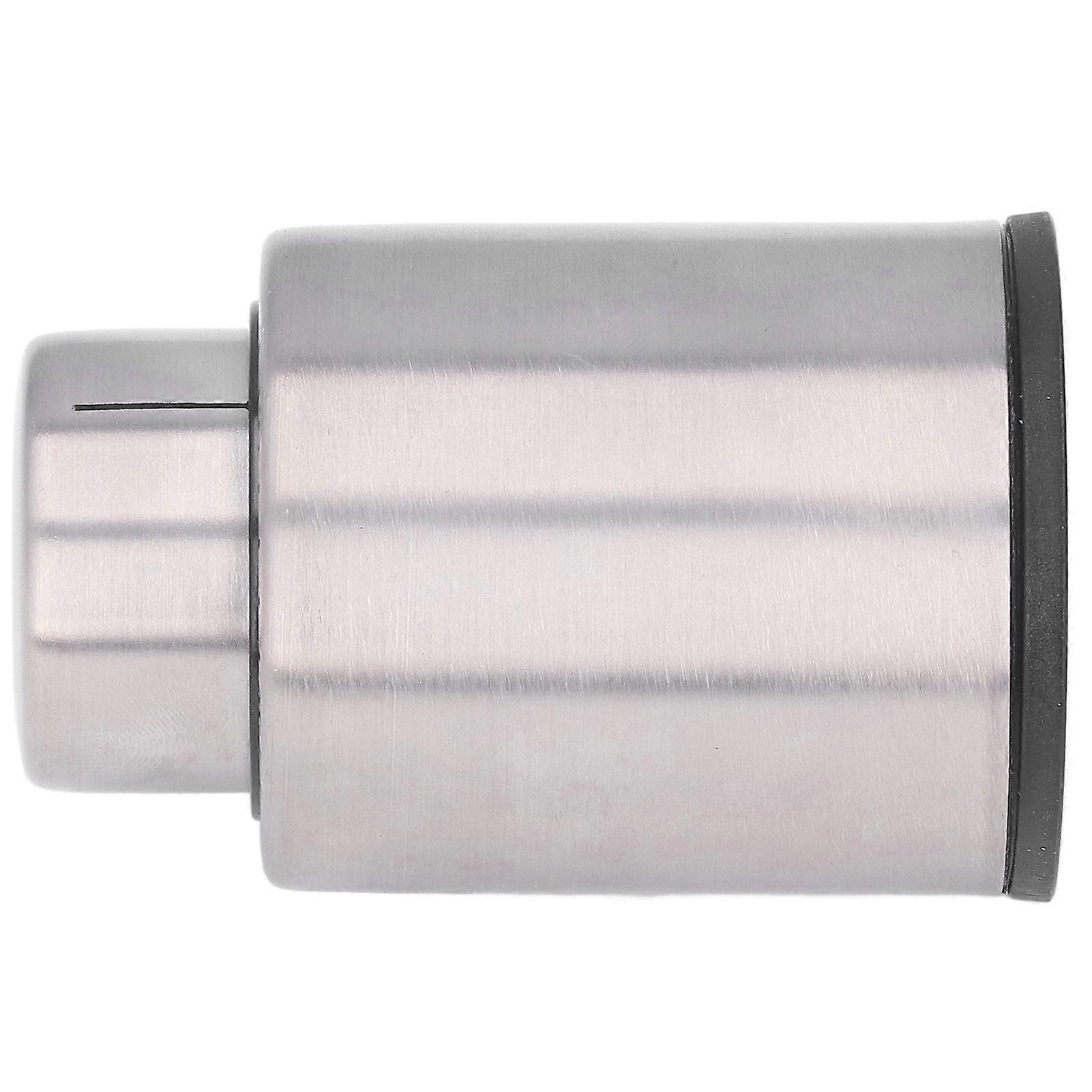 Wine Bottle Vacuum Stoppers Sealer Reusable Preserver Leak Proof Press Type Corks Silver