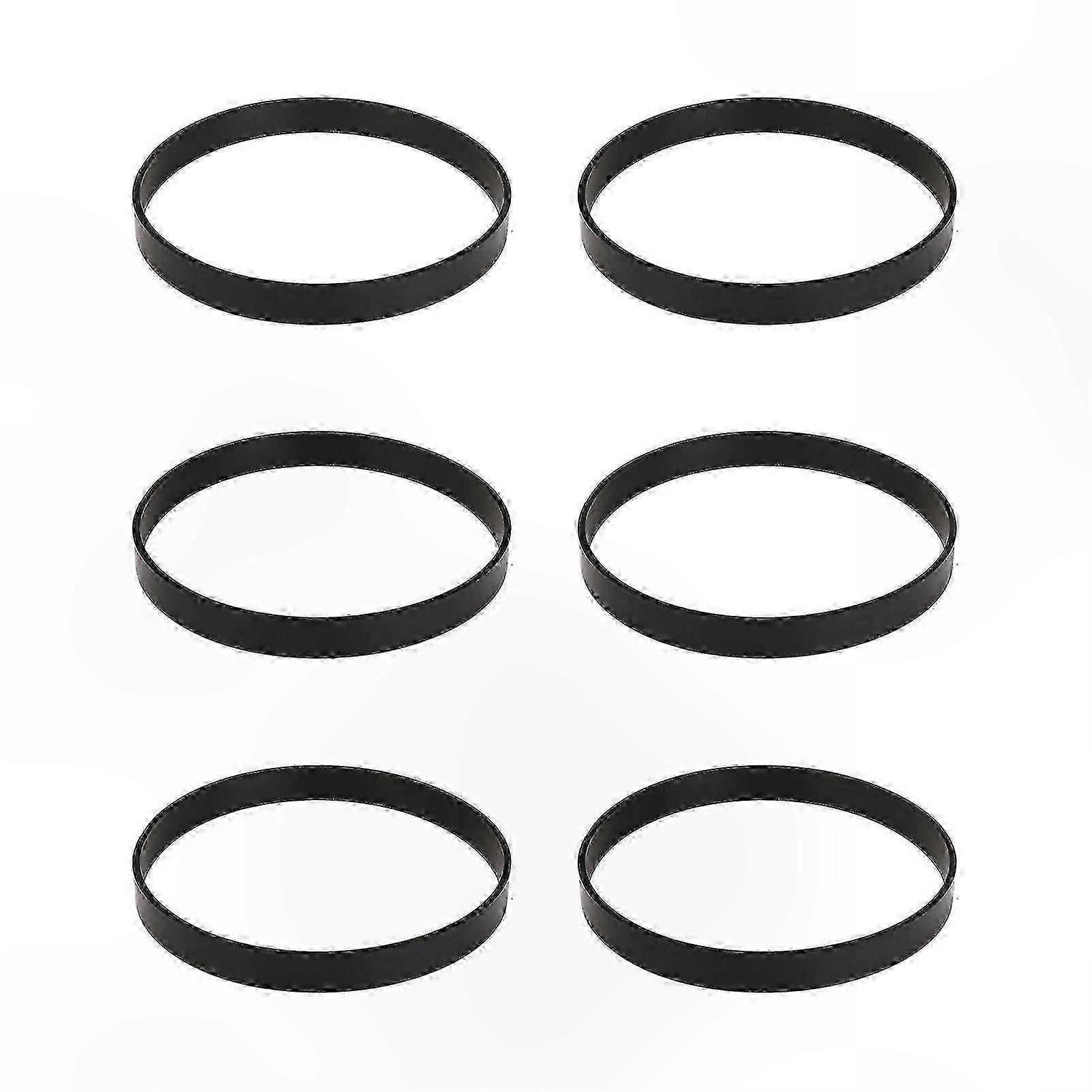 6-Pack High-Strength Rubber Vacuum Cleaner Belts, Compatible with Select Models hwy