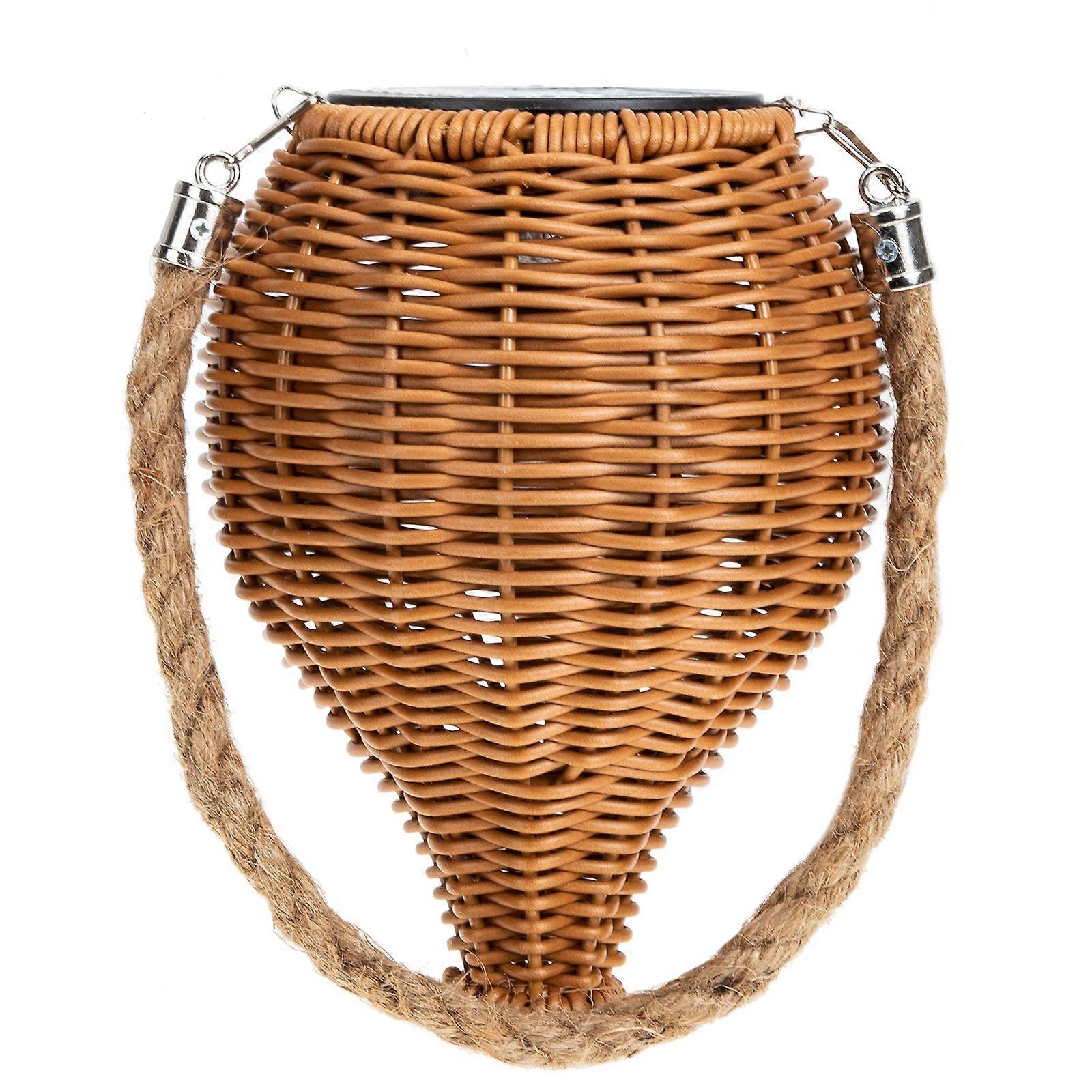 Solar Powered Garden Projection Light with Creative Handle   Unique Decorative Hanging Lamp for Outdoor Backyard, Porch and Terrace Atmosphere