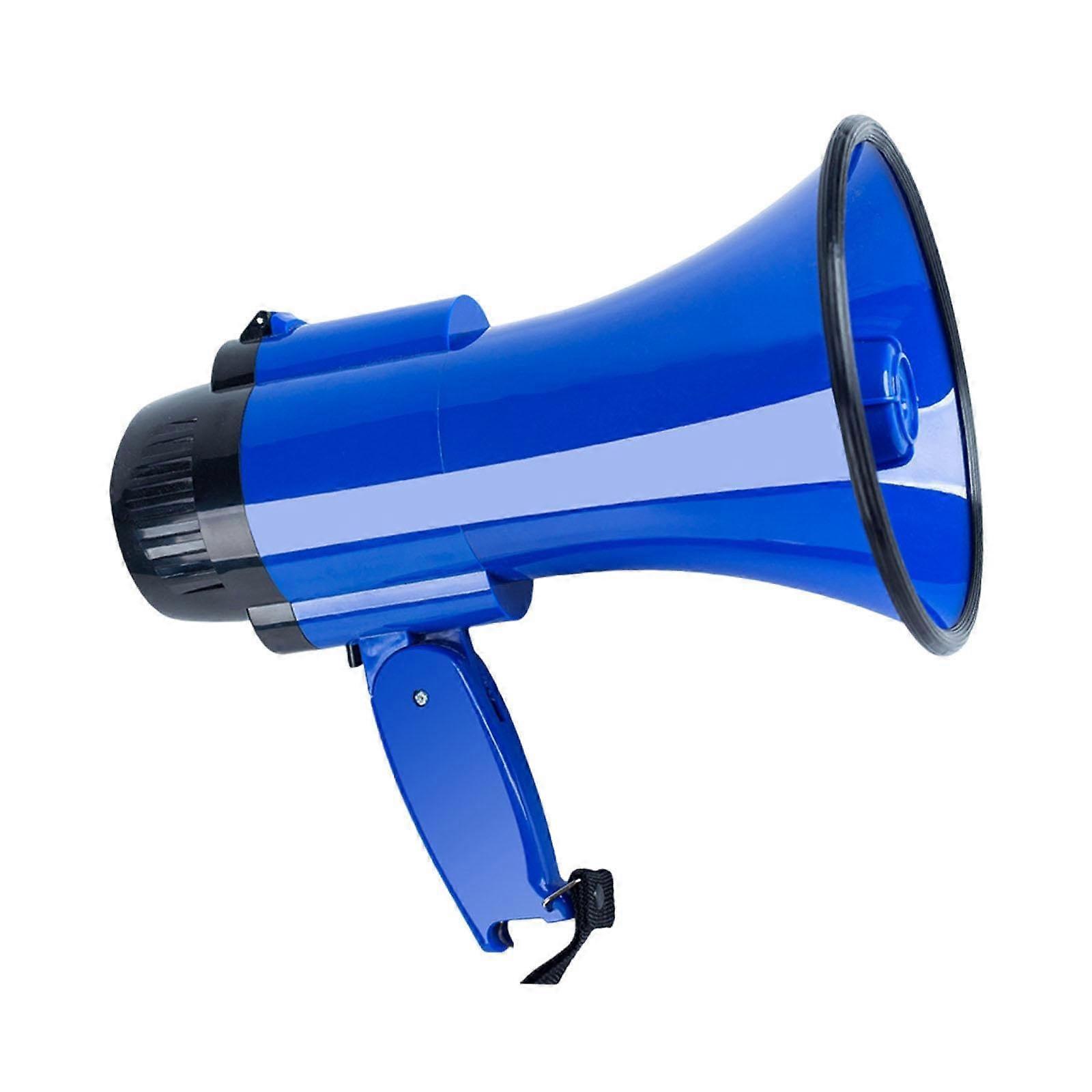 Megaphone Bullhorn Speaker 30W Handheld Portable Amplifier for Coaches Outdoor Events and Emergency Rescue Situations