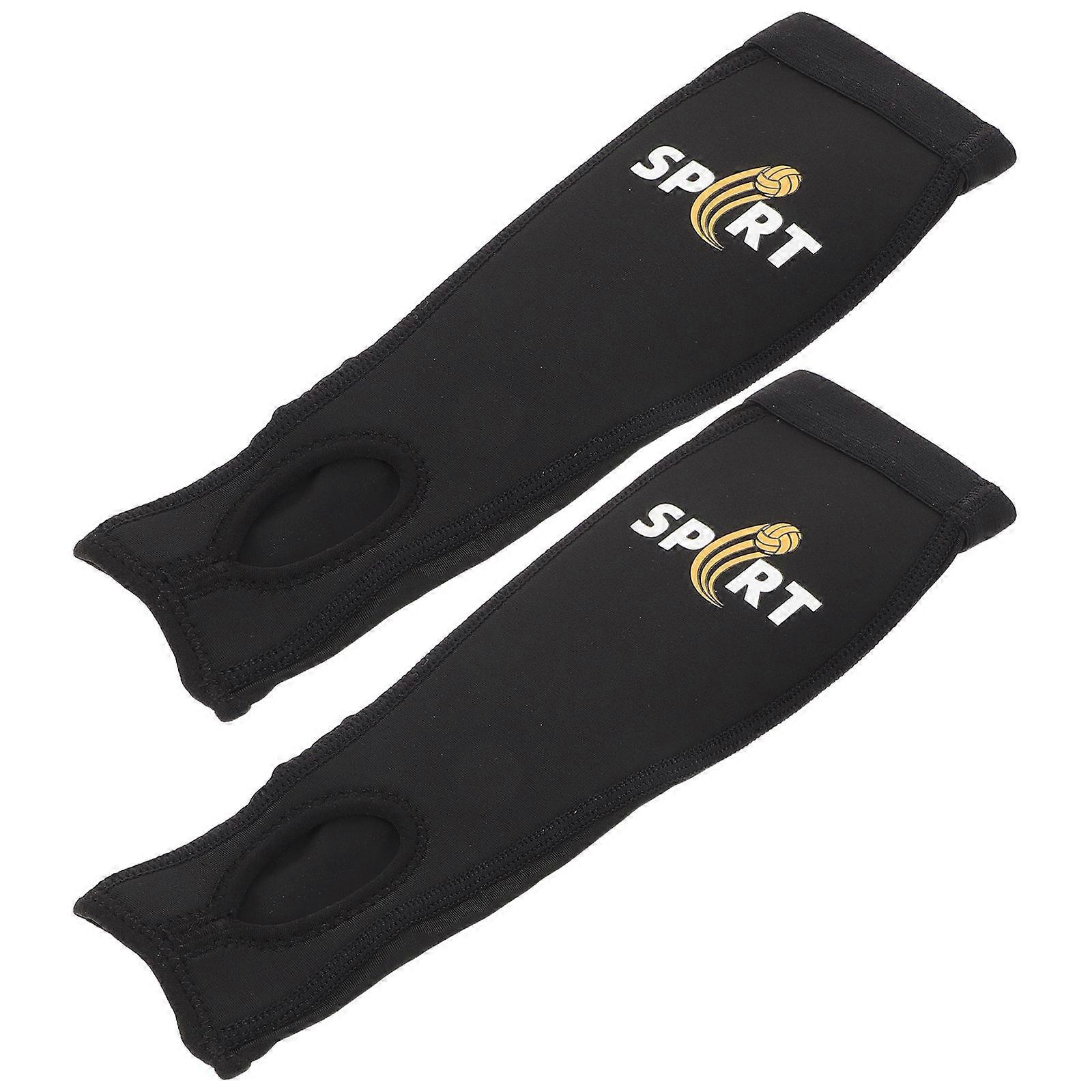 Black Compression Arm Sleeves for Women's with Sponge Padding and Breathable Fabric for Sports Activities