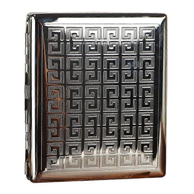 84Mm Long 20 Brass Clip Original Nickel Cigarette Case