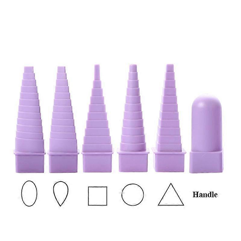 1 Set  Multi-Shape Wire Wrapping Tool Plastic Wire Bending Shaping Forming Tools Mandrel for Jewelry Making DIY Crafting Paper Quilling