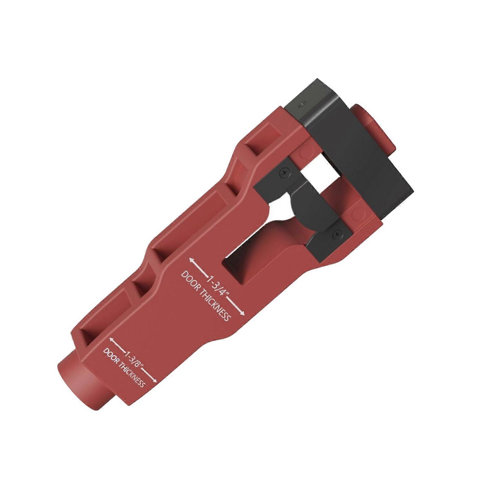 Door Latches Mortise Installation Tool Portable Wood Door Latches Punch Tool Professional Hole Puncher Easy to Use Multicolor