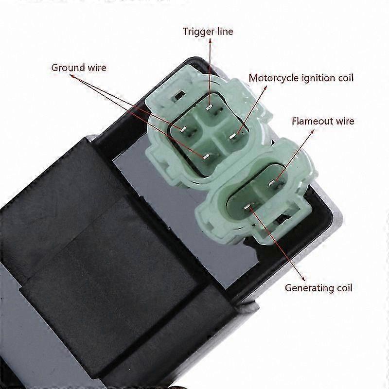 6-Pin Ignition Module for GY6 ATVs and Motorcycles 50cc to 150cc Dirt Bikes R2LC