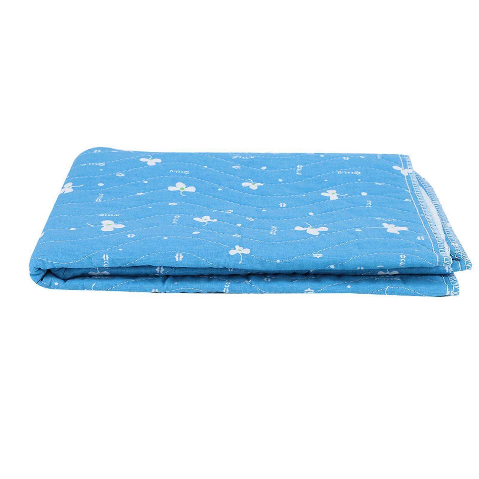 Washable Reusable Incontinence Underpads Absorbent Cotton Bed Pads for Elder Children (2#)