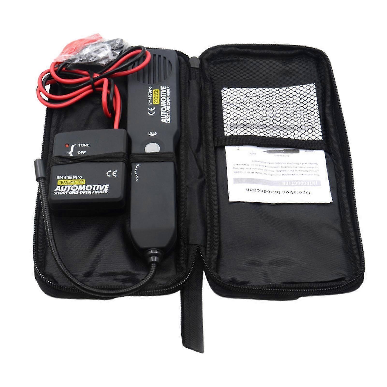 Vehicle Circuit Tracer Set: Auto Electrical Open/Short Finder for Home Workshop - Fault Detection Kit