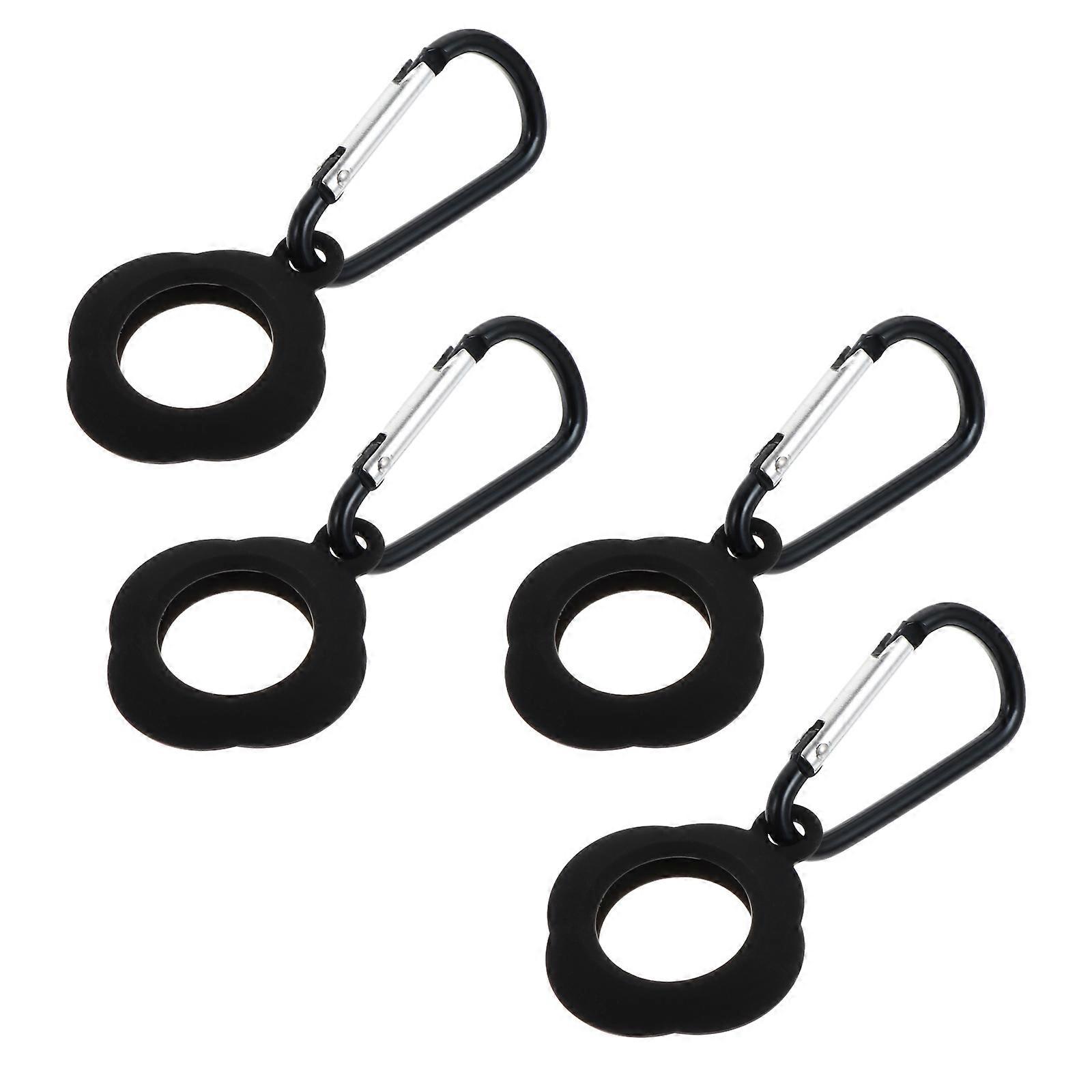 Case Protective Tracer Shell for Daily Use and Pet Care Black Silicone Material with 4Pcs