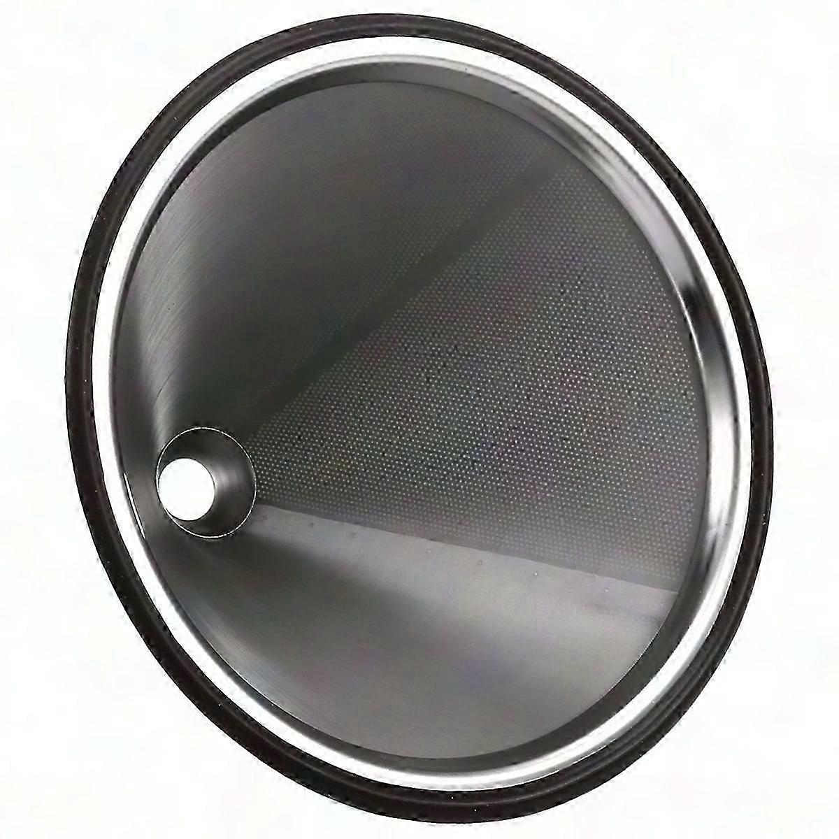 Reusable Stainless Steel Coffee Dripper - Paperless Pour Over Filter for Sustainable Brewing