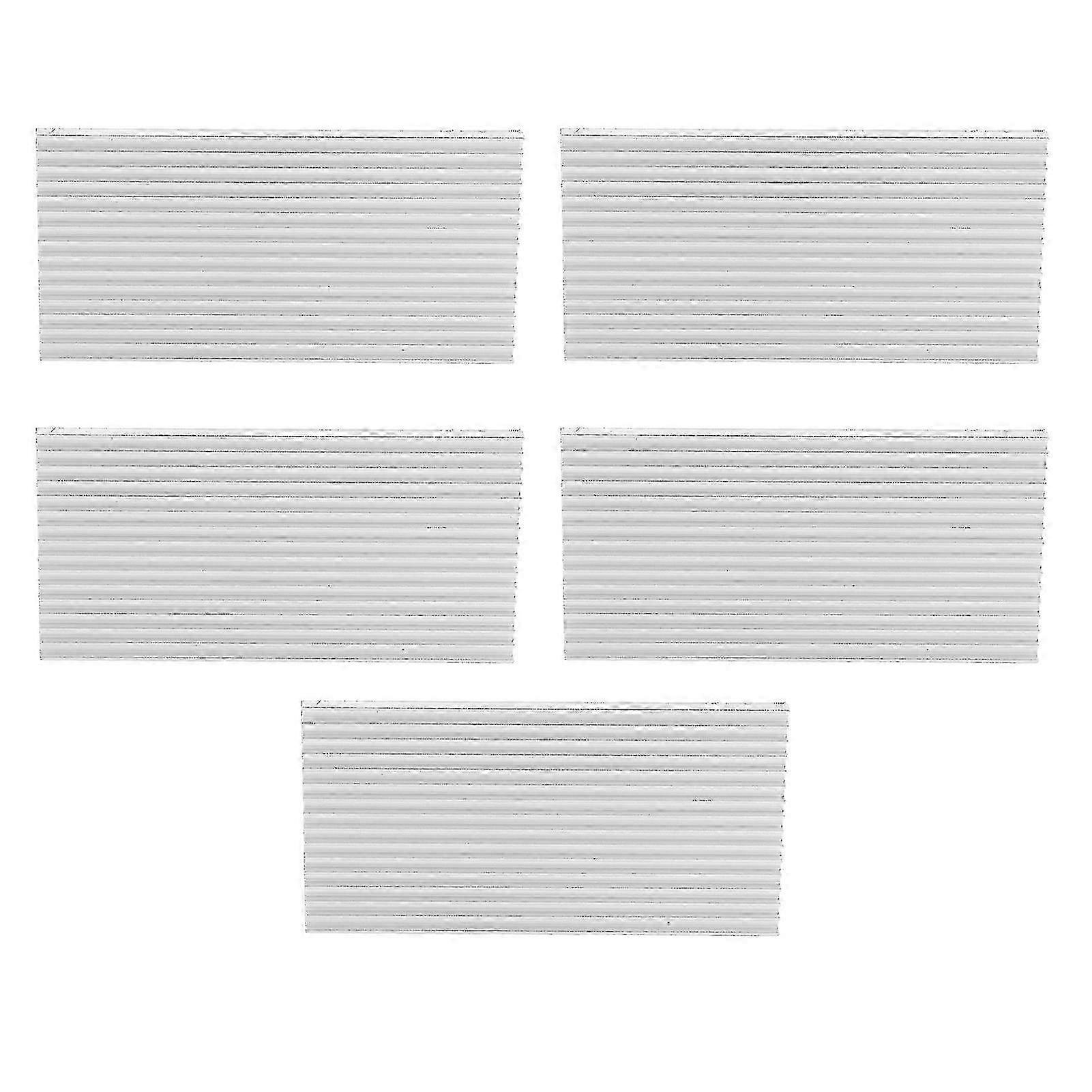 5Pcs Heat Sink Aluminum Heat Dissipation for CPU Cooling with Adhesive TQ50 x 4 x 100 2025