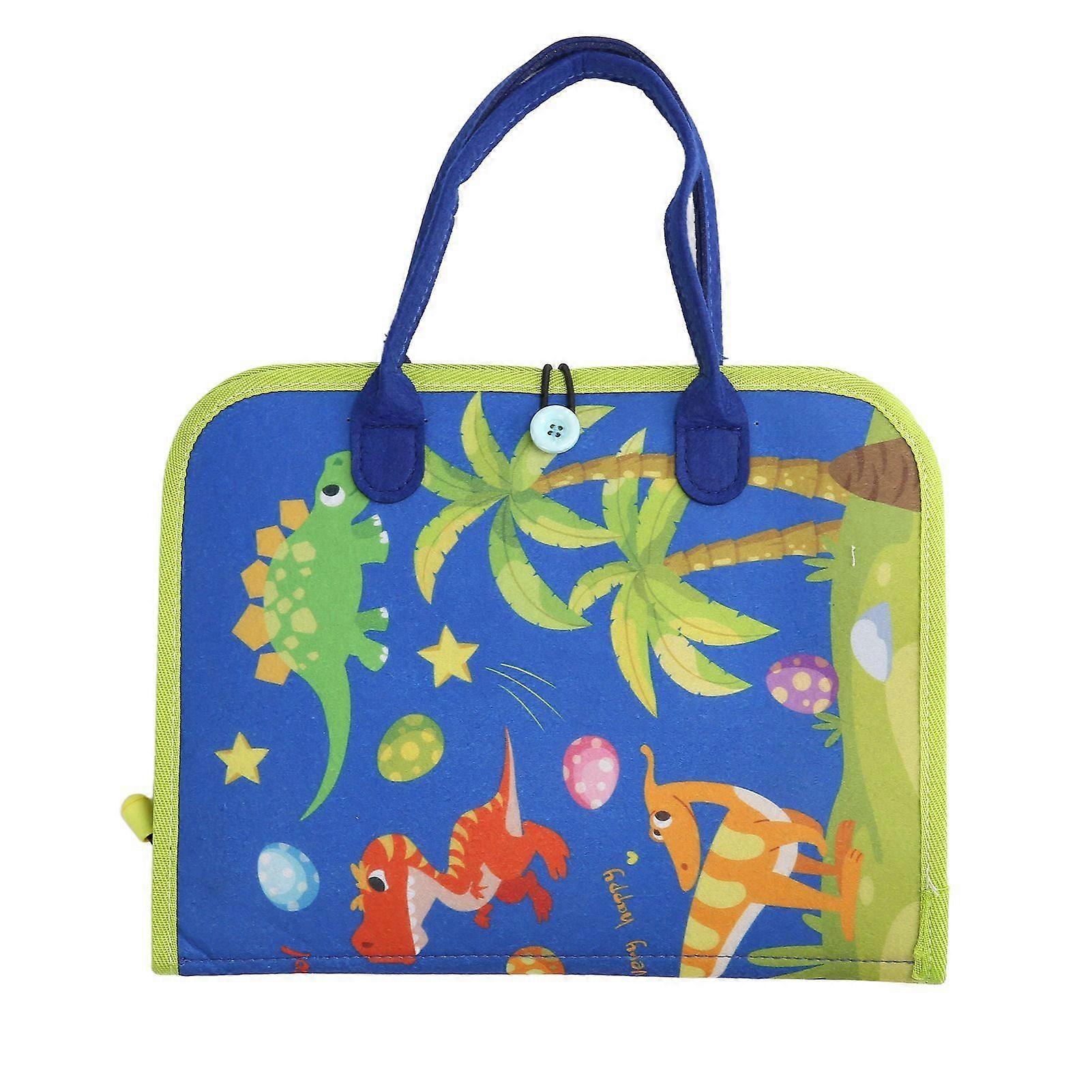 Sensory Toy Blanket Engaging Keep Hands Busy Touch Sensory Activities Pad with Carry Handle