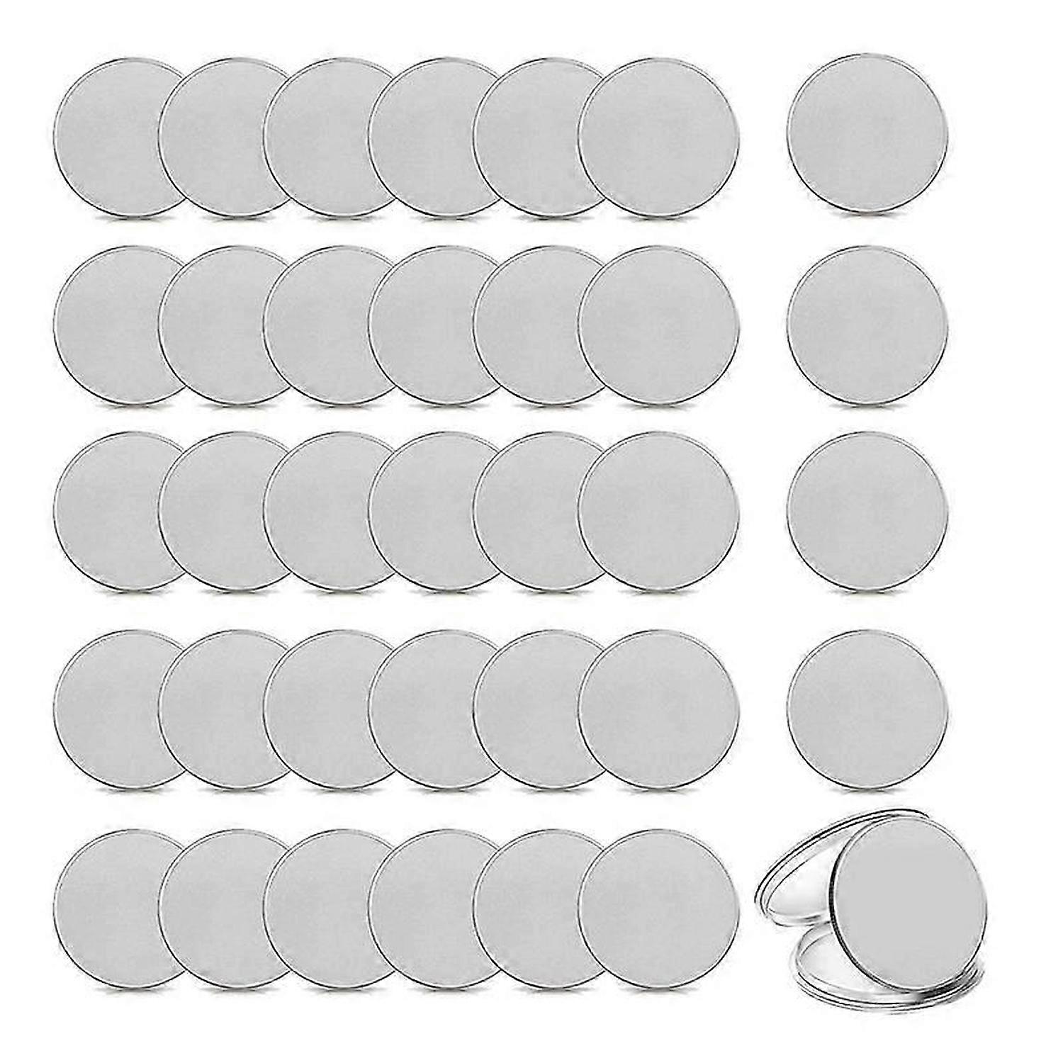 30 Pcs Blank Challenge Coins