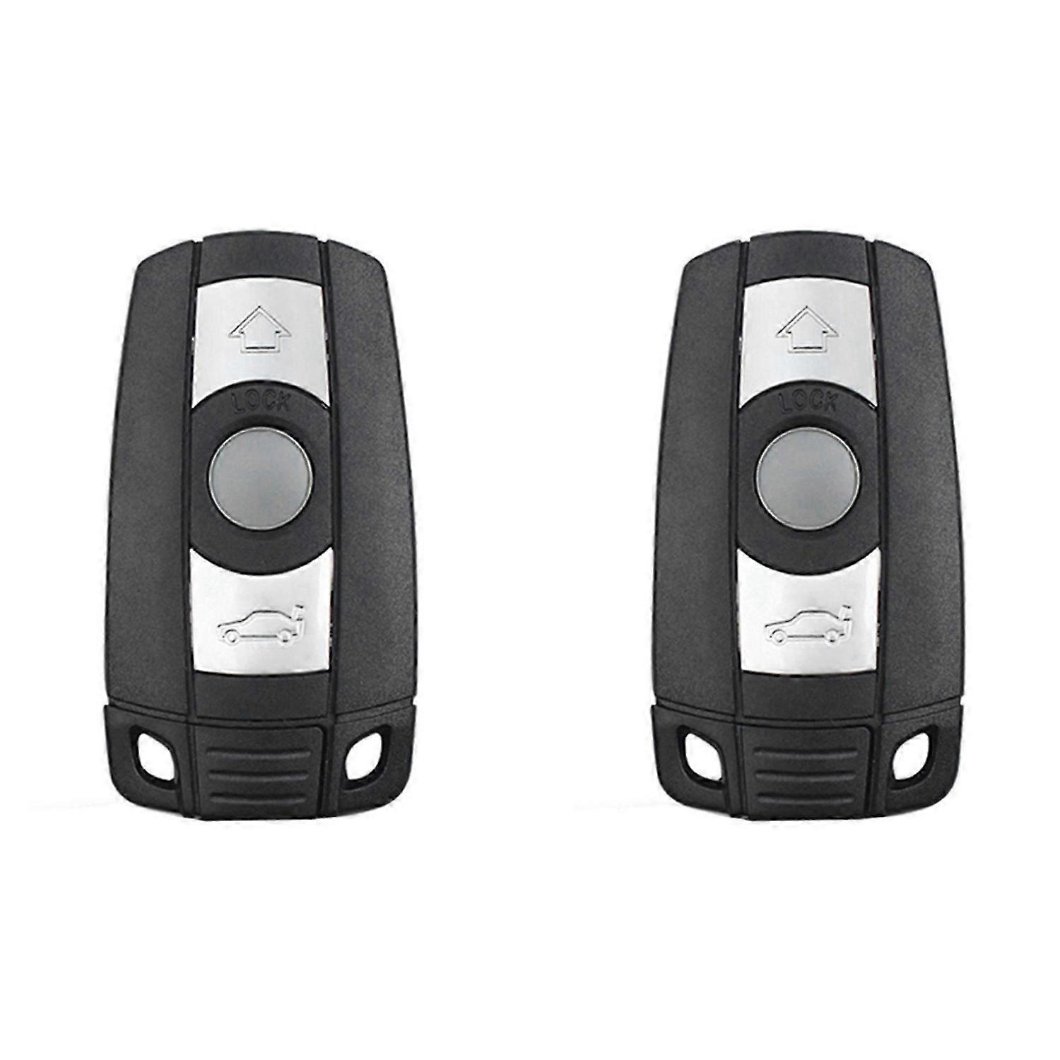 2X Car Remote Smart Key for BMW 1/3/5/7 Series E90 E91 E92 E60 Car Keyless Control ID46 PCF7945 Transmitter Chip 433Mhz