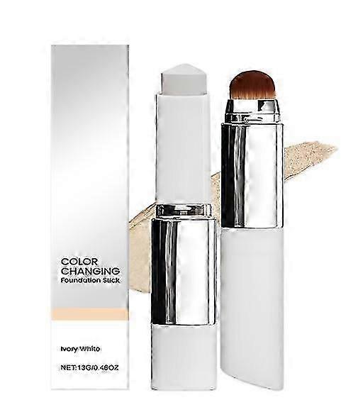 Blanc Cover Cream Stick V White - Korean Color-Changing Foundation Stick with br