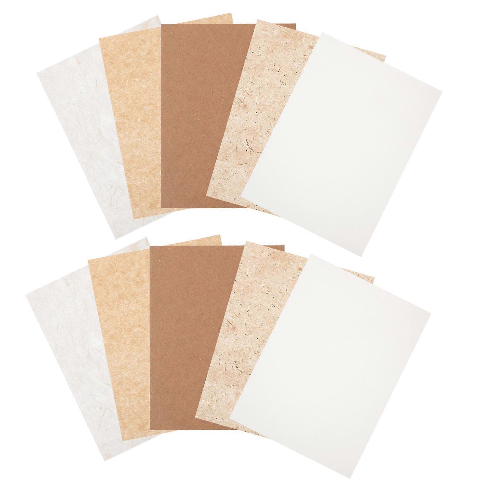Texture Paper Scrapbook Papers for DIY Crafts 1Set Assorted Colors