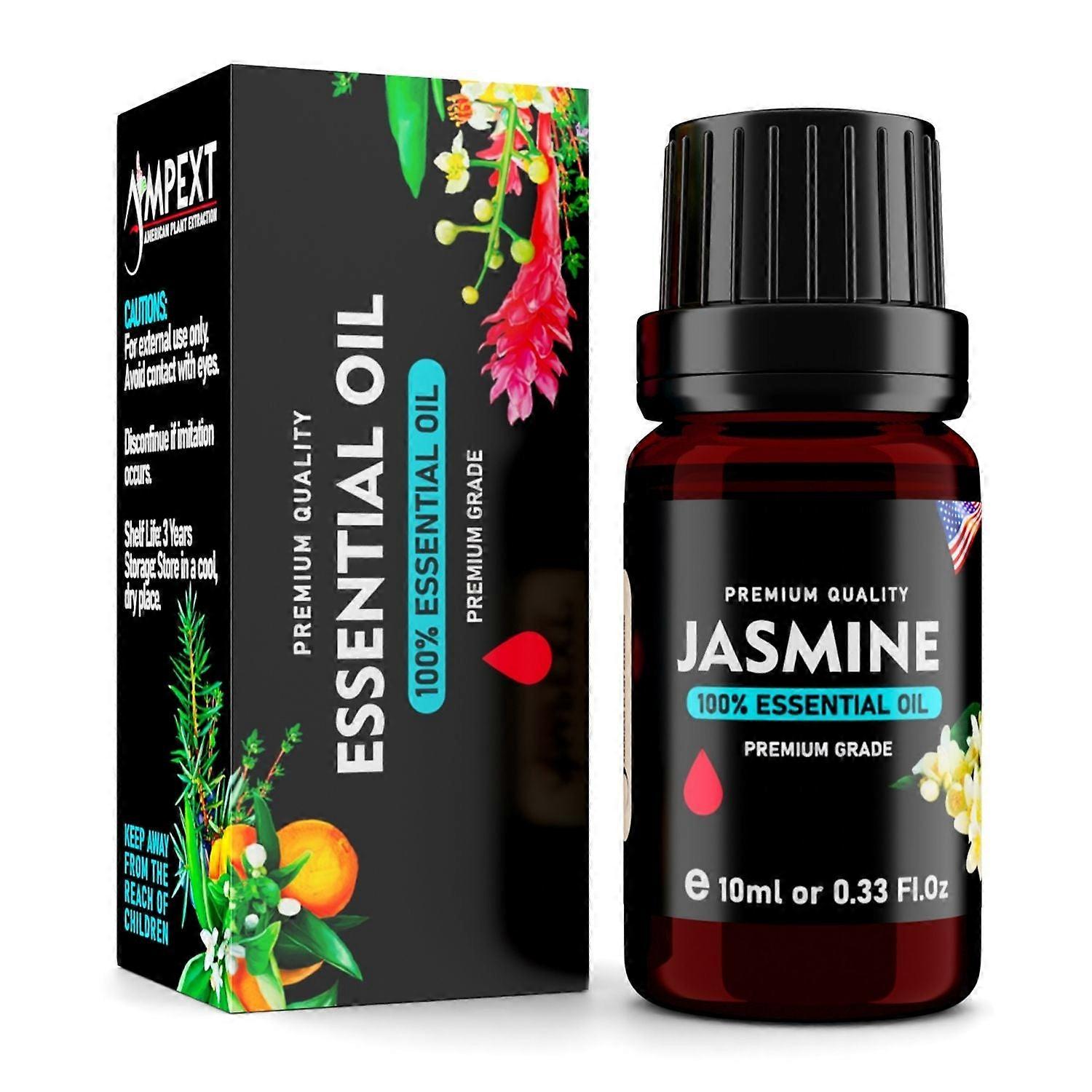 Jasmine (jasminum Officinale) 100% Essential Oil, Premium Grade, 10ml