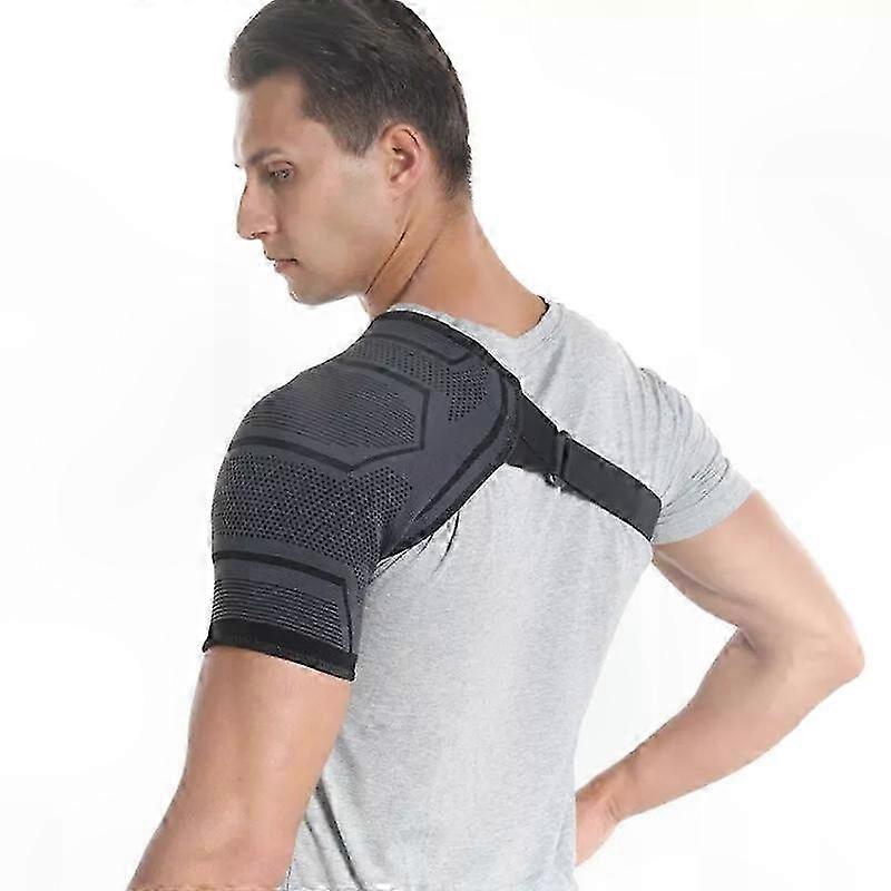 Shoulder Brace for Pain Relief and Support - Comfortable Compression Wrap