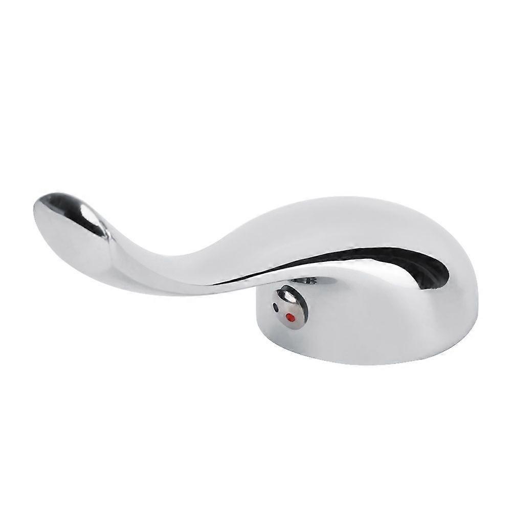 Bathroom Zinc Alloy Hot Cold Water Tap Faucet Handle Replacement for 35mm Valve Core