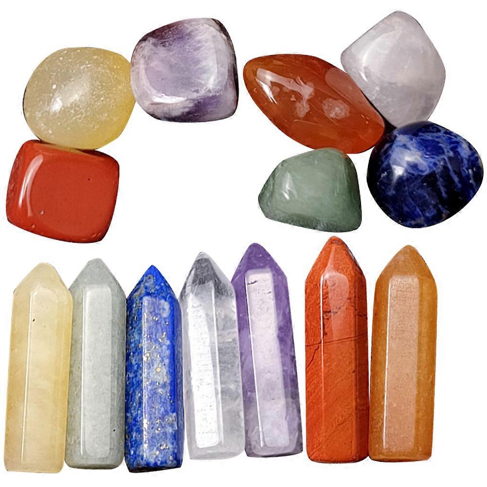 Elegant Decorative Crystal Stones For Gift Recipients During Housewarming In Assorted Color With Delicate Details 3 Sets