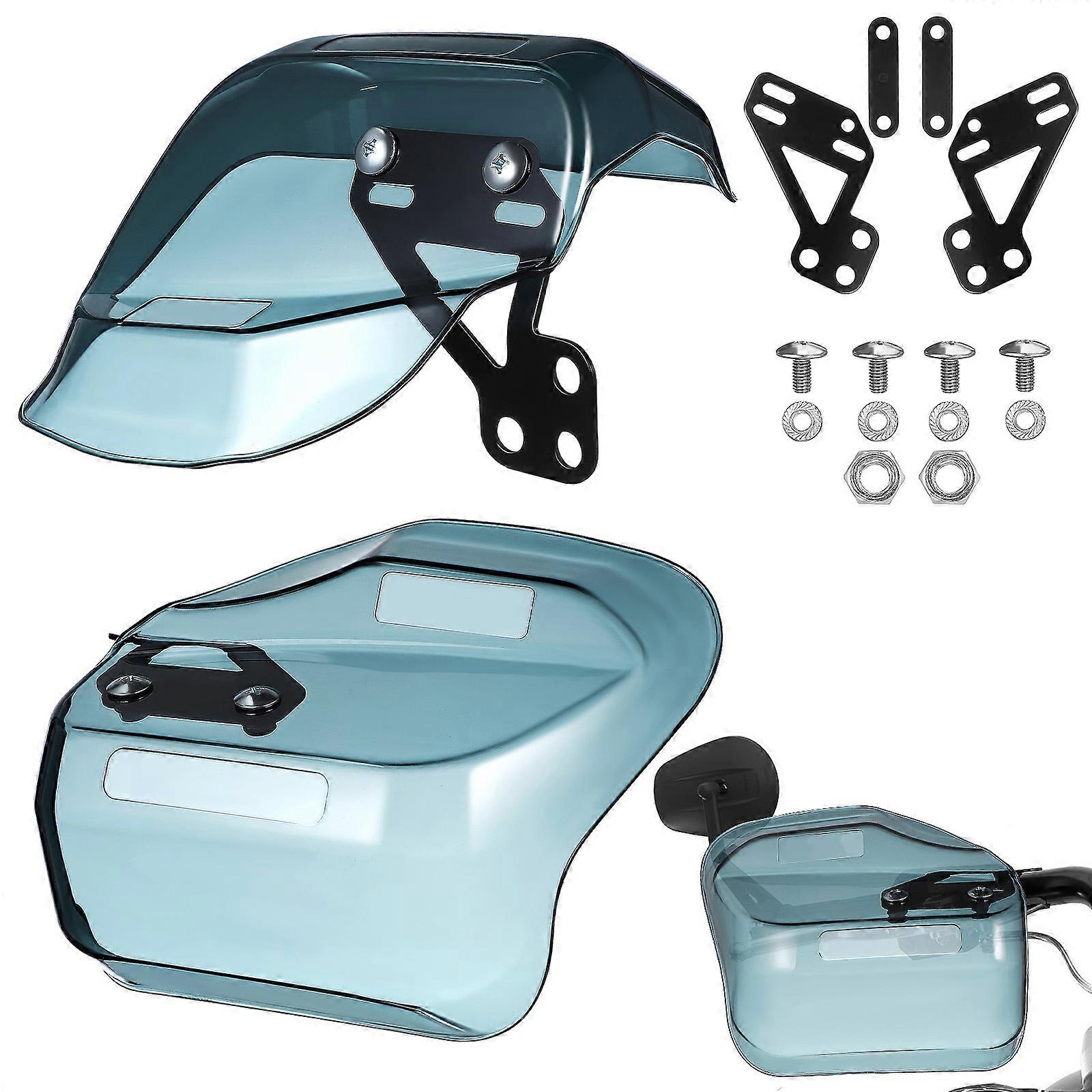 Hand Protection 4 Pairs Motorcycle Accessory for Outdoor Cold Weather Riding Grey Easy Installation