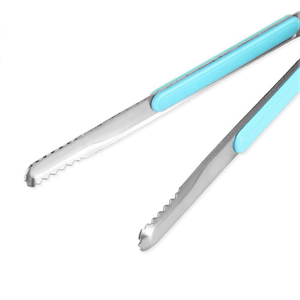 Barbecue Accessories 2Pcs Multi Color Stainless Steel Food Clip Designed For Buffet and Grill Use