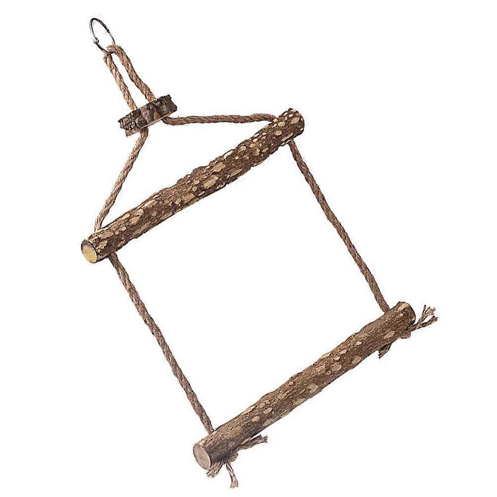 Parrot Swing Swing Offers Chewing Play for Pets