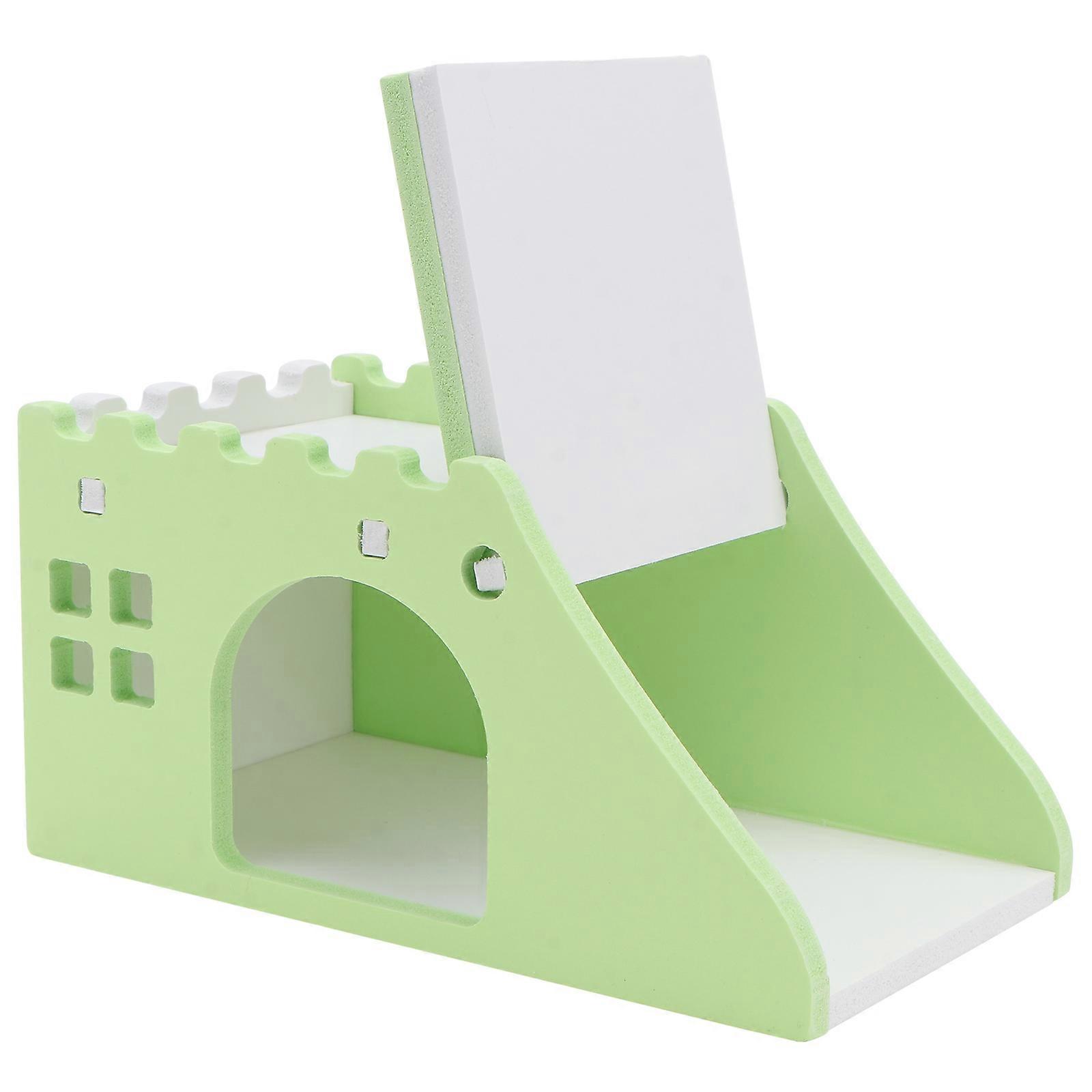 Hamster House Wooden Plaything for Pets Ensuring Secure Resting Place 3Pcs