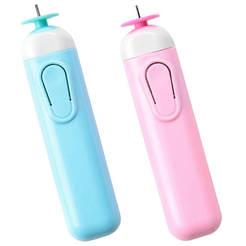 Electric Quilling Tool Slotted Pen for DIY Crafts 8Pcs Automatic Paper Curling