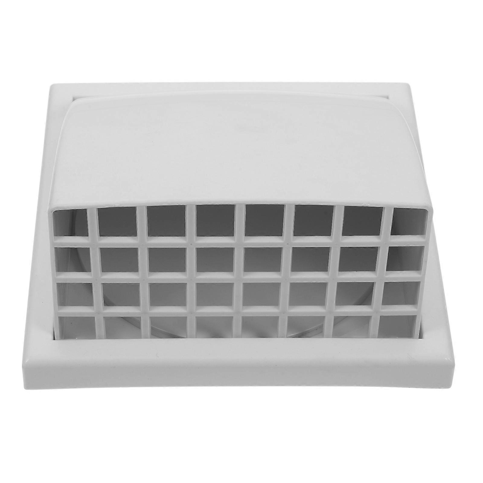 Plastic Vent Hood 3Pcs Wall Vent Cover With Slanted Vent Design Ideal For Home Improvement And Ventilation System Efficient Exhaust Flow