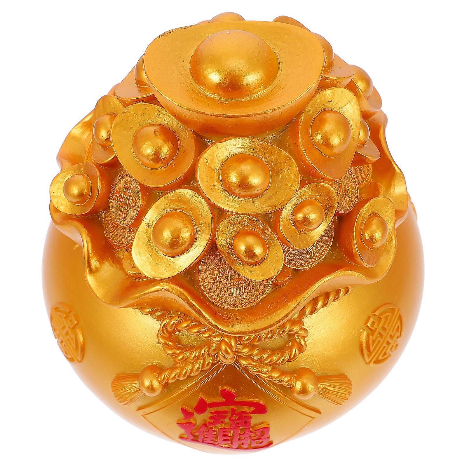 Cute Chinese Money Box Festive Design Piggy Bank For Home Use 1Pack