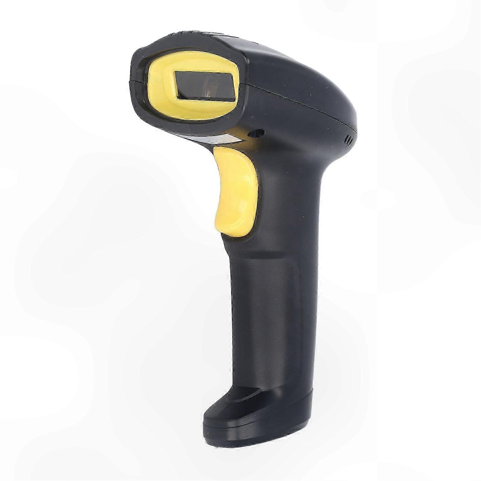 Portable Wireless Barcode Scanner with USB and Bluetooth Connectivity for Retail and Supermarket Use