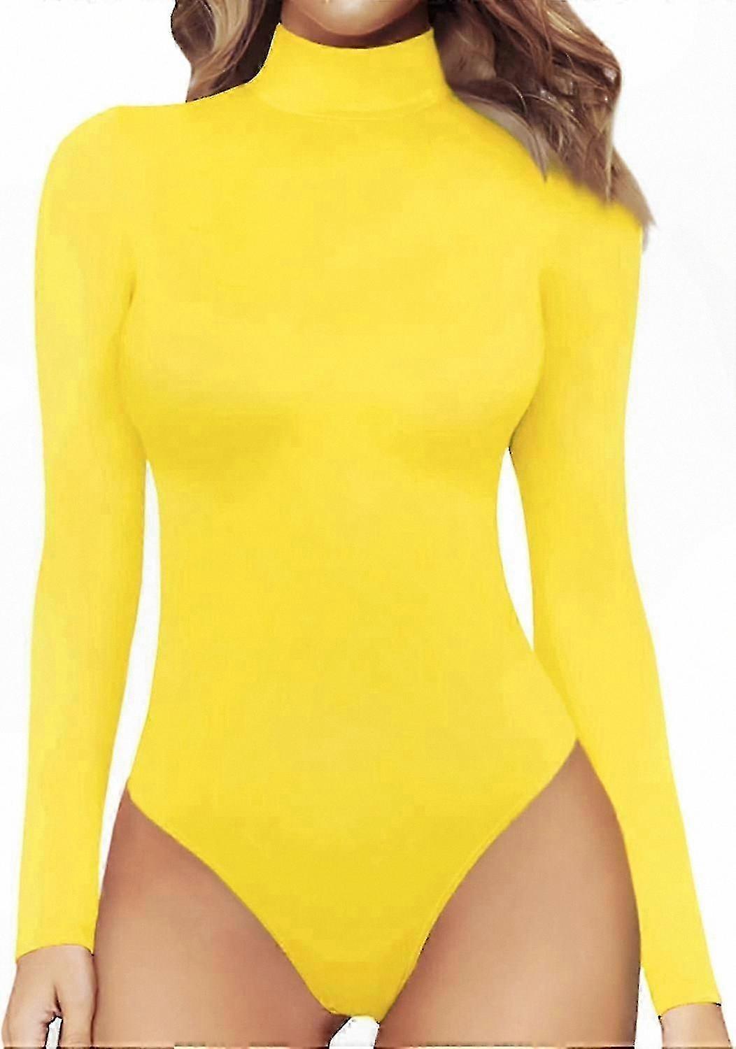 Women's Long Sleeve Mock Neck Bodysuit