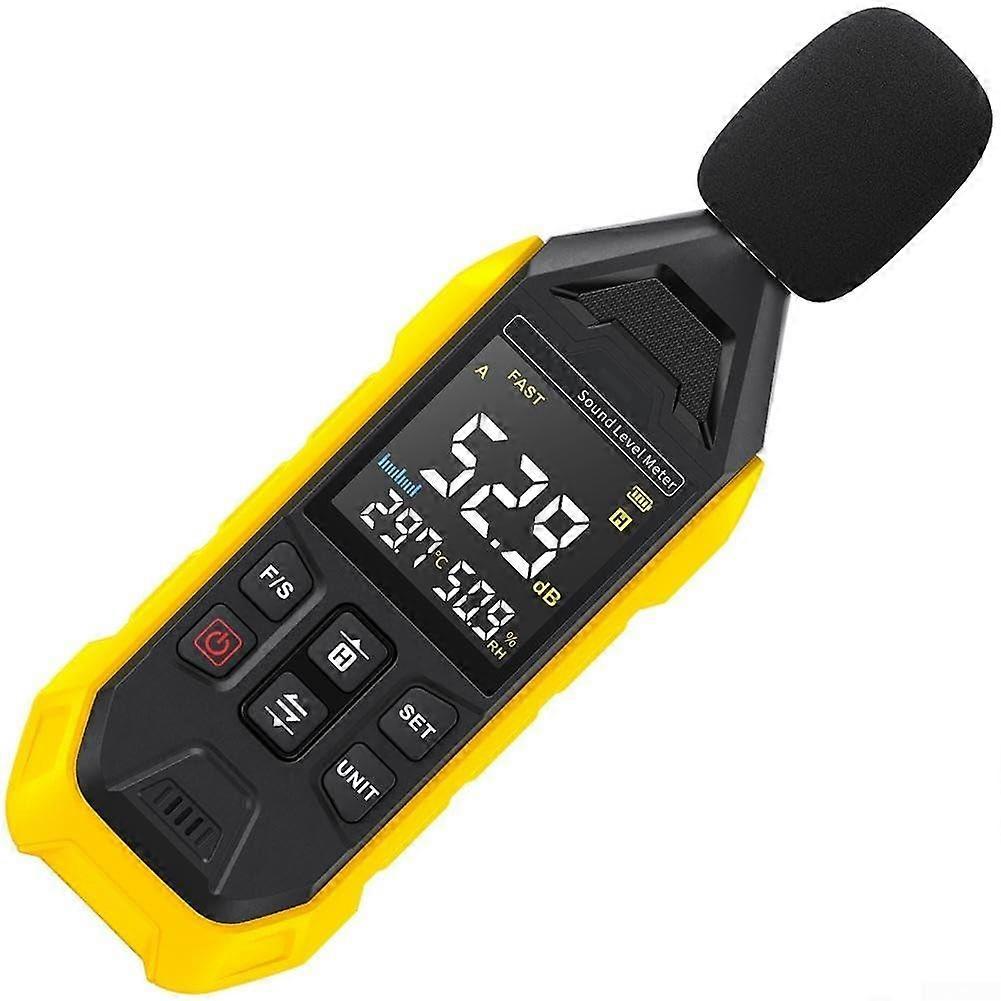 FDM01 Noise Level Meter 600mAh Battery Digital Sound Tester Measures 30130 dB IndustrialResidential Noise Detection